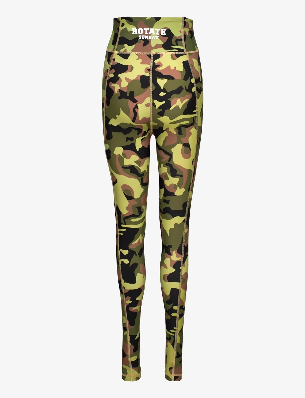 ROTATE Birger Christensen - Ronda Leggings - leggings - olivine combination - 2