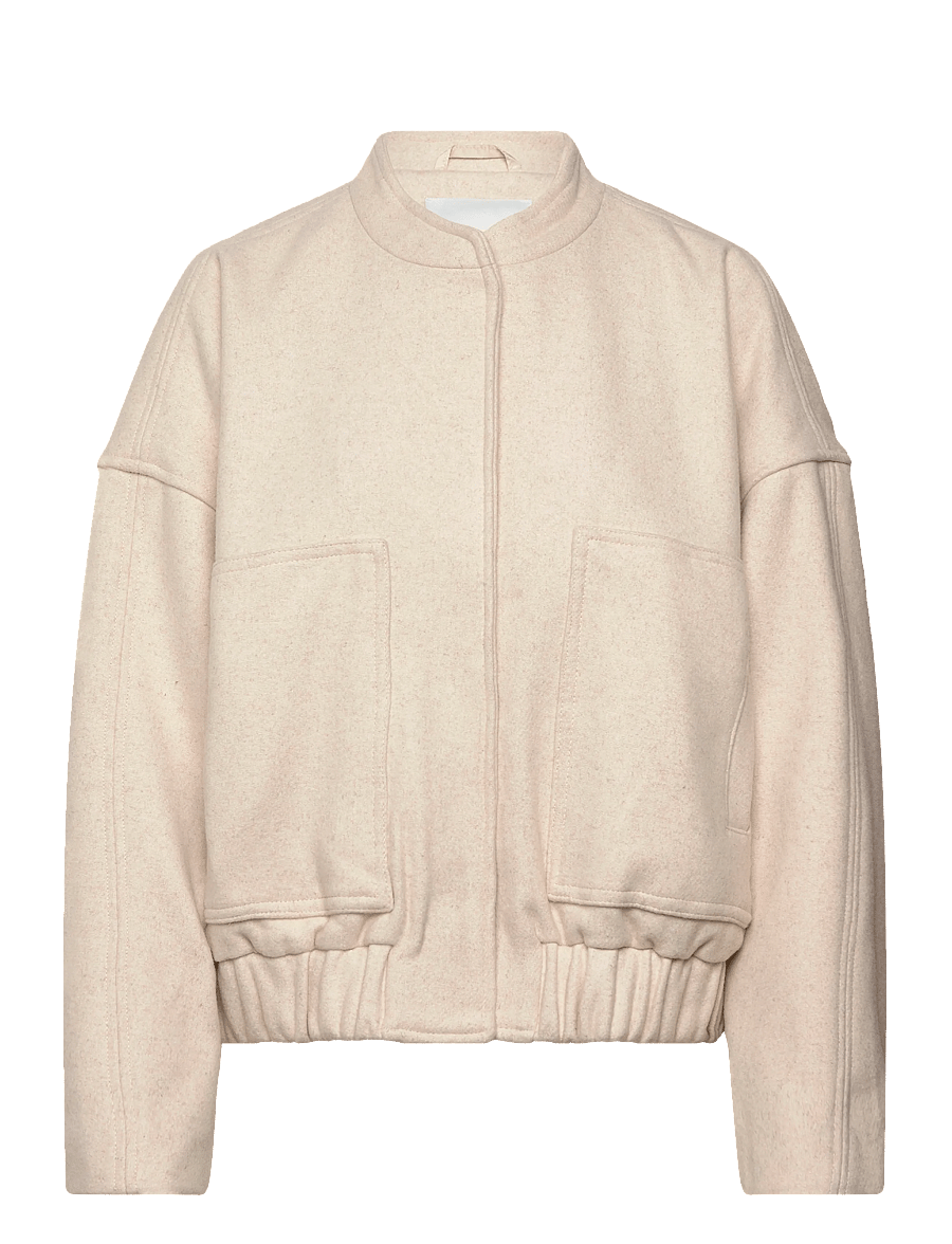 ROUGE EDIT - ROUNELLIE L/S BOMBER JACKET/1 - bomberjakid - birch - 1
