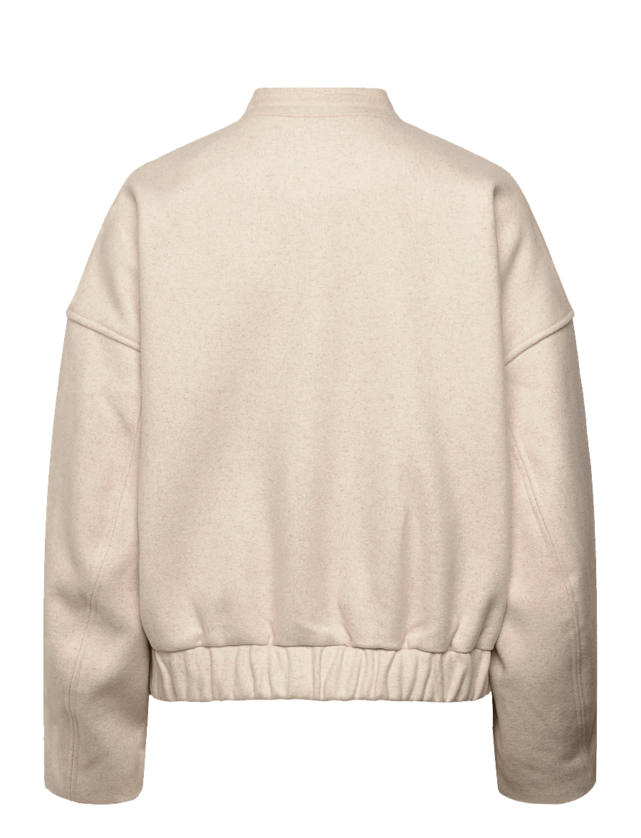 ROUGE EDIT - ROUNELLIE L/S BOMBER JACKET/1 - bomberjakid - birch - 2