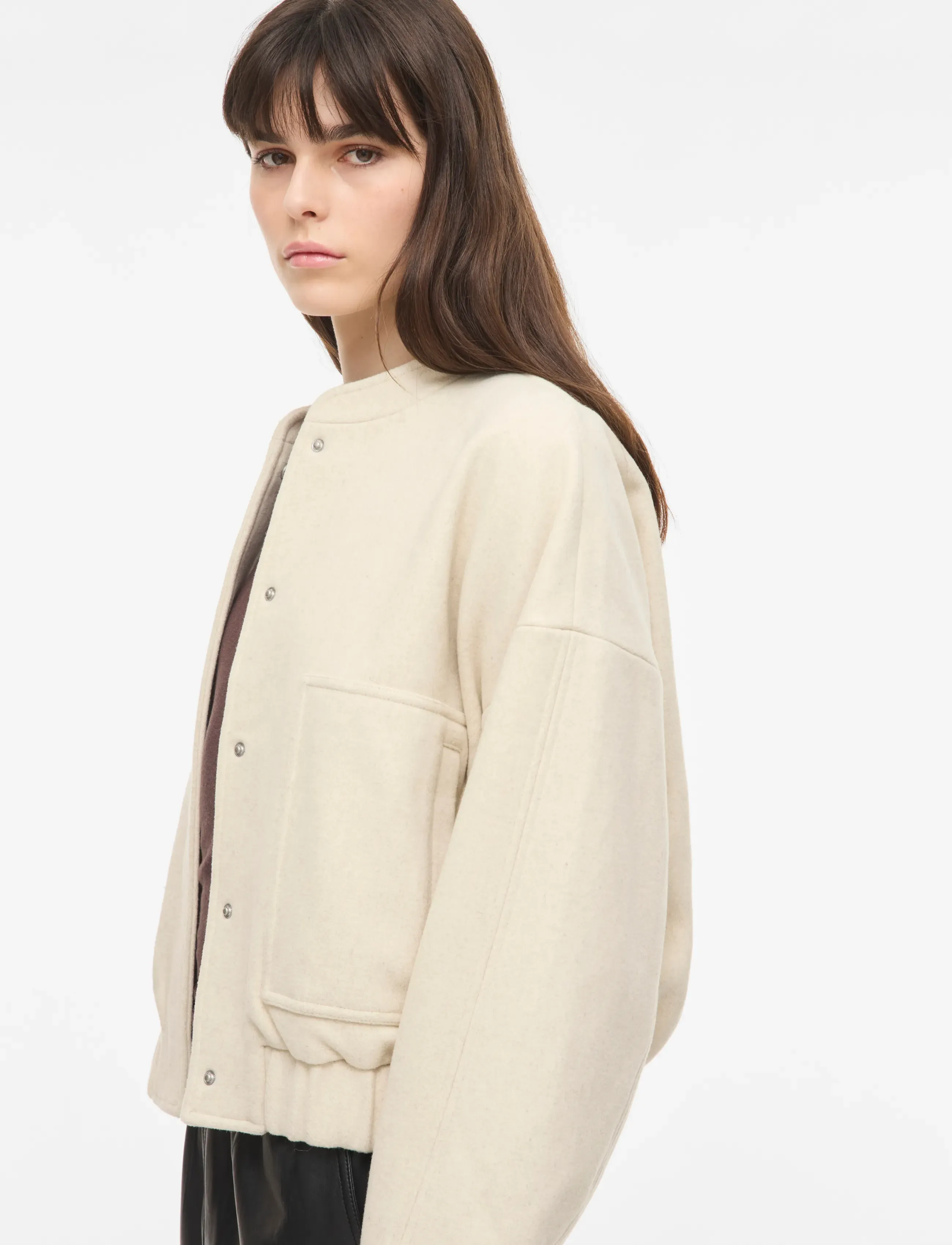 ROUGE EDIT Rounellie L/S Bomber Jacket/1 bomberjackor dam – bild 6