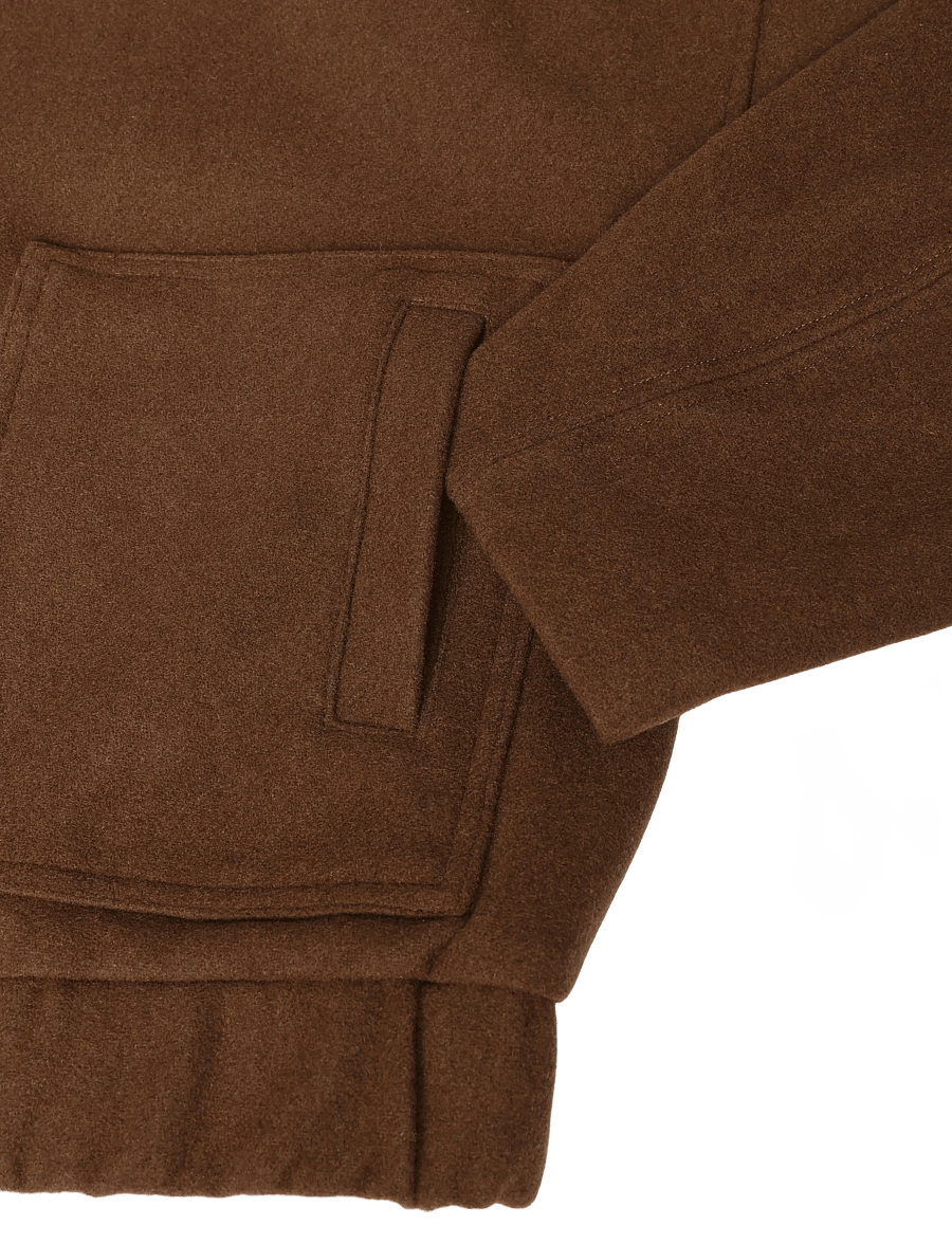ROUGE EDIT - ROUNELLIE L/S BOMBER JACKET/1 - bomberjacken - coffee liqueÚr - 3