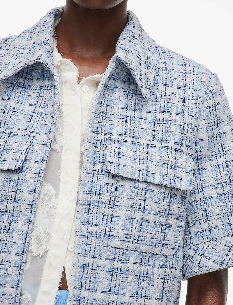 ROUGE EDIT - ROUNANTES 2/4 SHORT BLAZER - blazers courts - little boy blue - 5