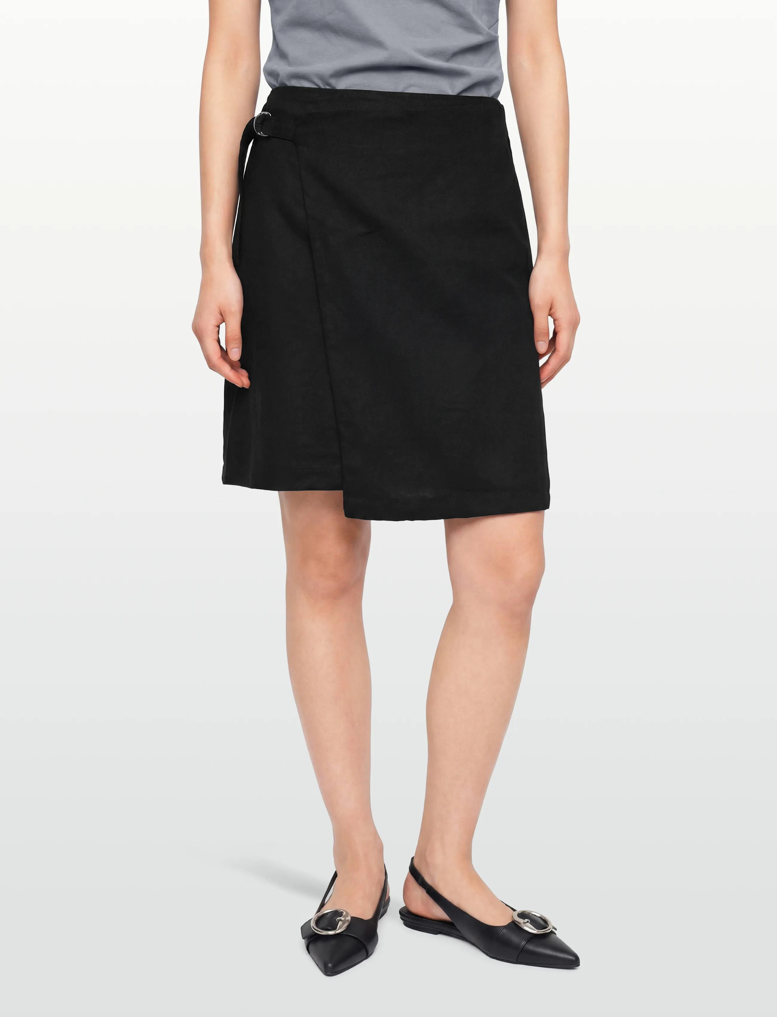 ROUGE EDIT - ROUSUMMER HW SHORT SKIRT - wickelröcke - meteorite - 4