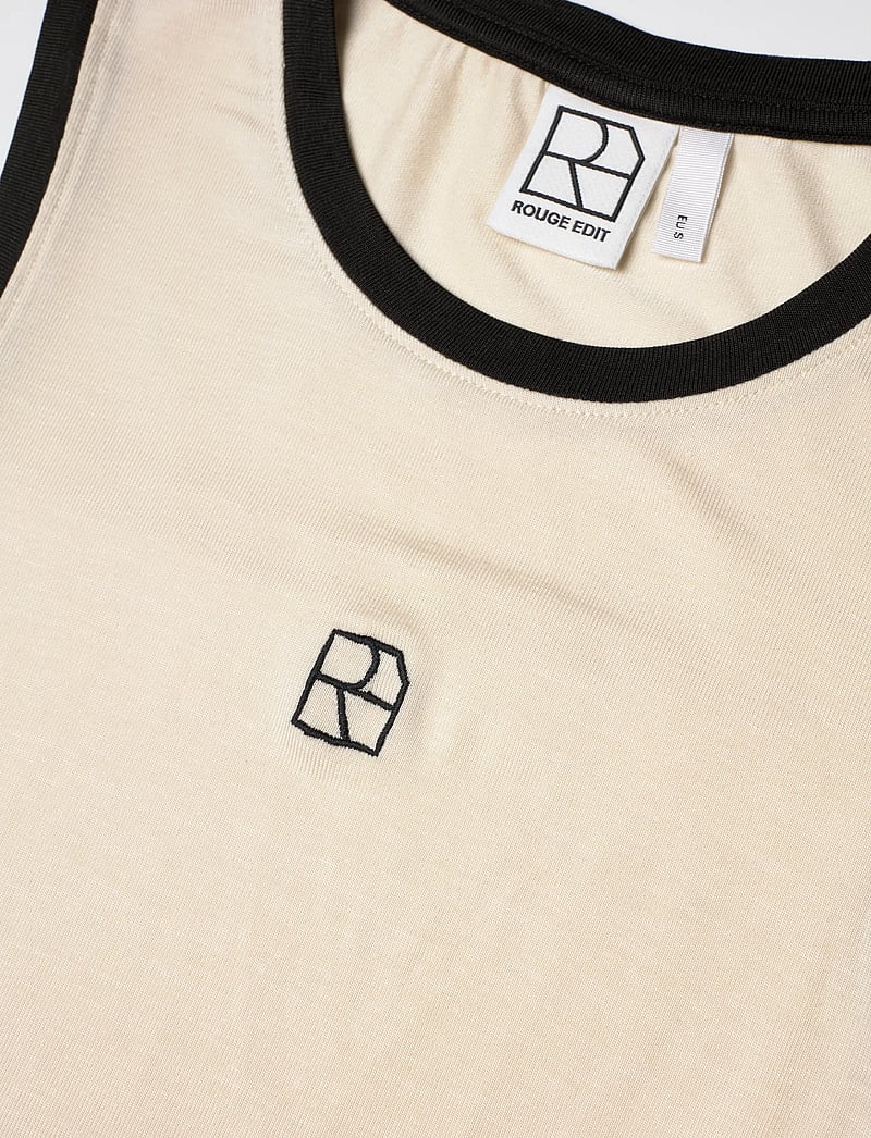ROUGE EDIT - ROUESME S/L TANK TOP/1 - tanktops - birch - 4
