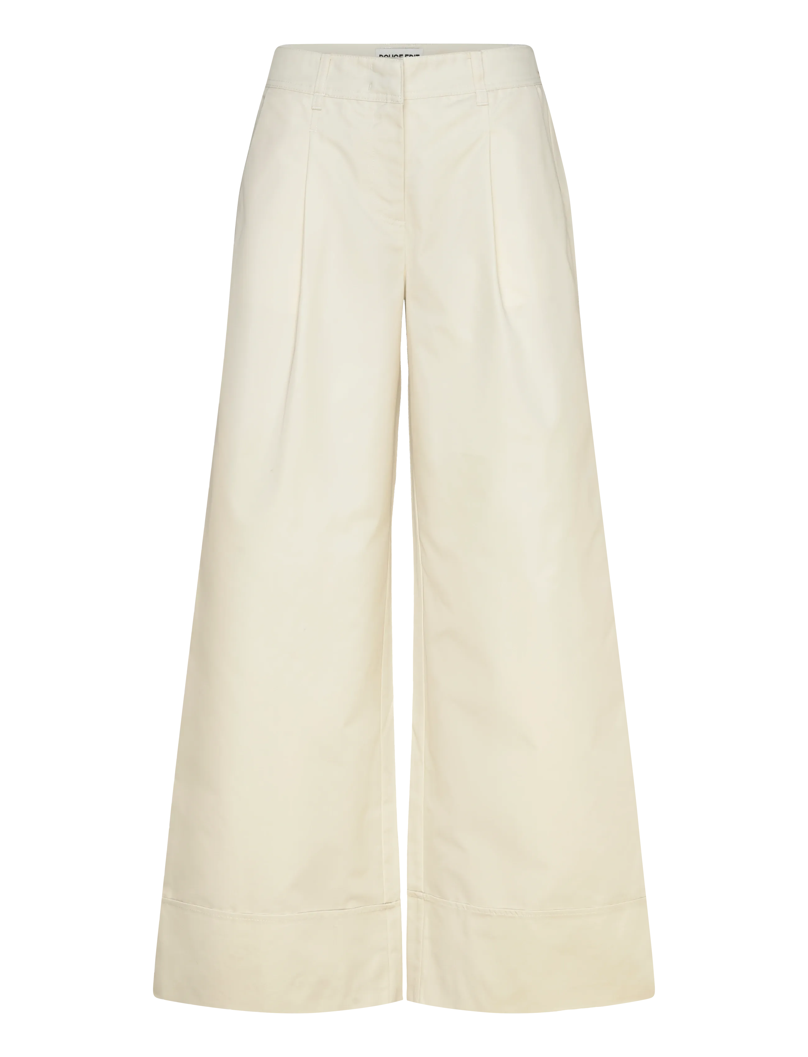 ROUGE EDIT ROUFRANCIE RW WF F/L TROUSER/2 - ROUGE EDIT - BIRCH / cream