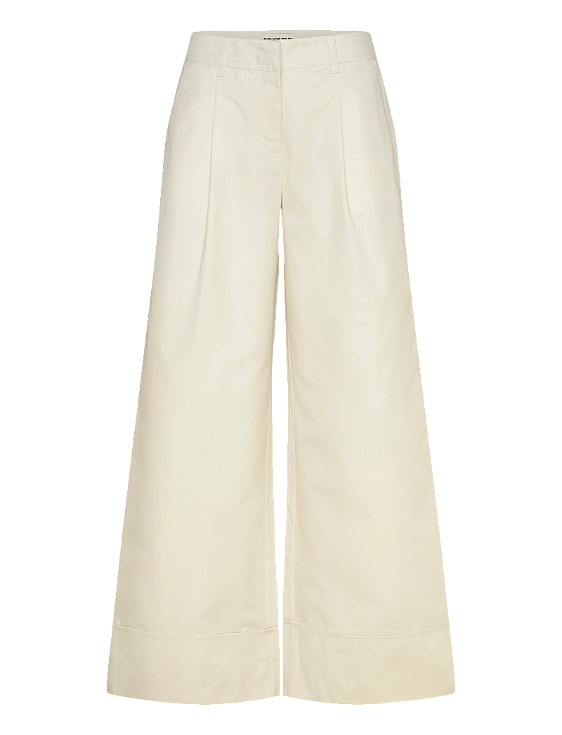ROUGE EDIT - ROUFRANCIE RW WF F/L TROUSER/2 - laia säärega püksid - birch - 1