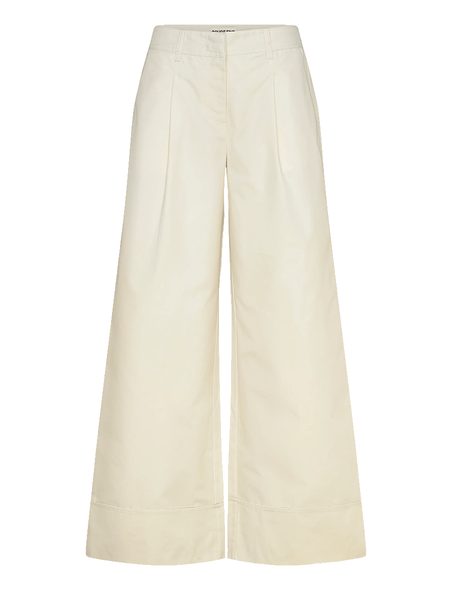 ROUGE EDIT - ROUFRANCIE RW WF F/L TROUSER/2 - hosen mit weitem bein - birch - 1