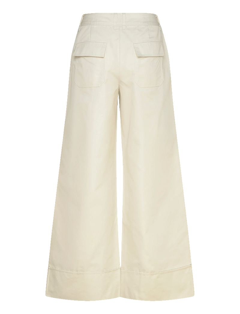 ROUGE EDIT - ROUFRANCIE RW WF F/L TROUSER/2 - laia säärega püksid - birch - 2