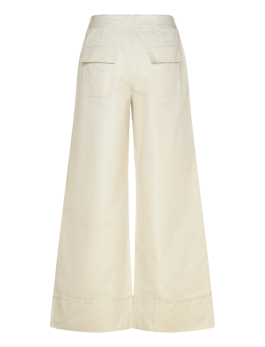 ROUGE EDIT - ROUFRANCIE RW WF F/L TROUSER/2 - hosen mit weitem bein - birch - 2