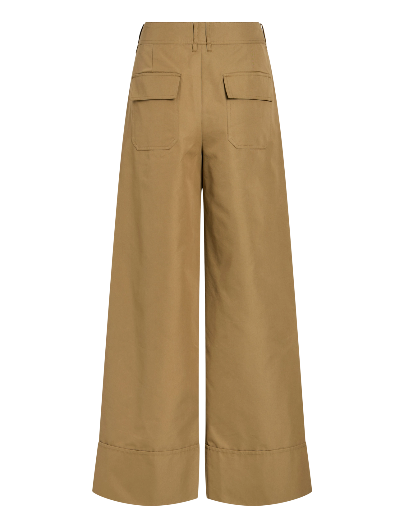 ROUGE EDIT - ROUFRANCIE RW WF F/L TROUSER/3 - hosen mit weitem bein - gothic olive - 2