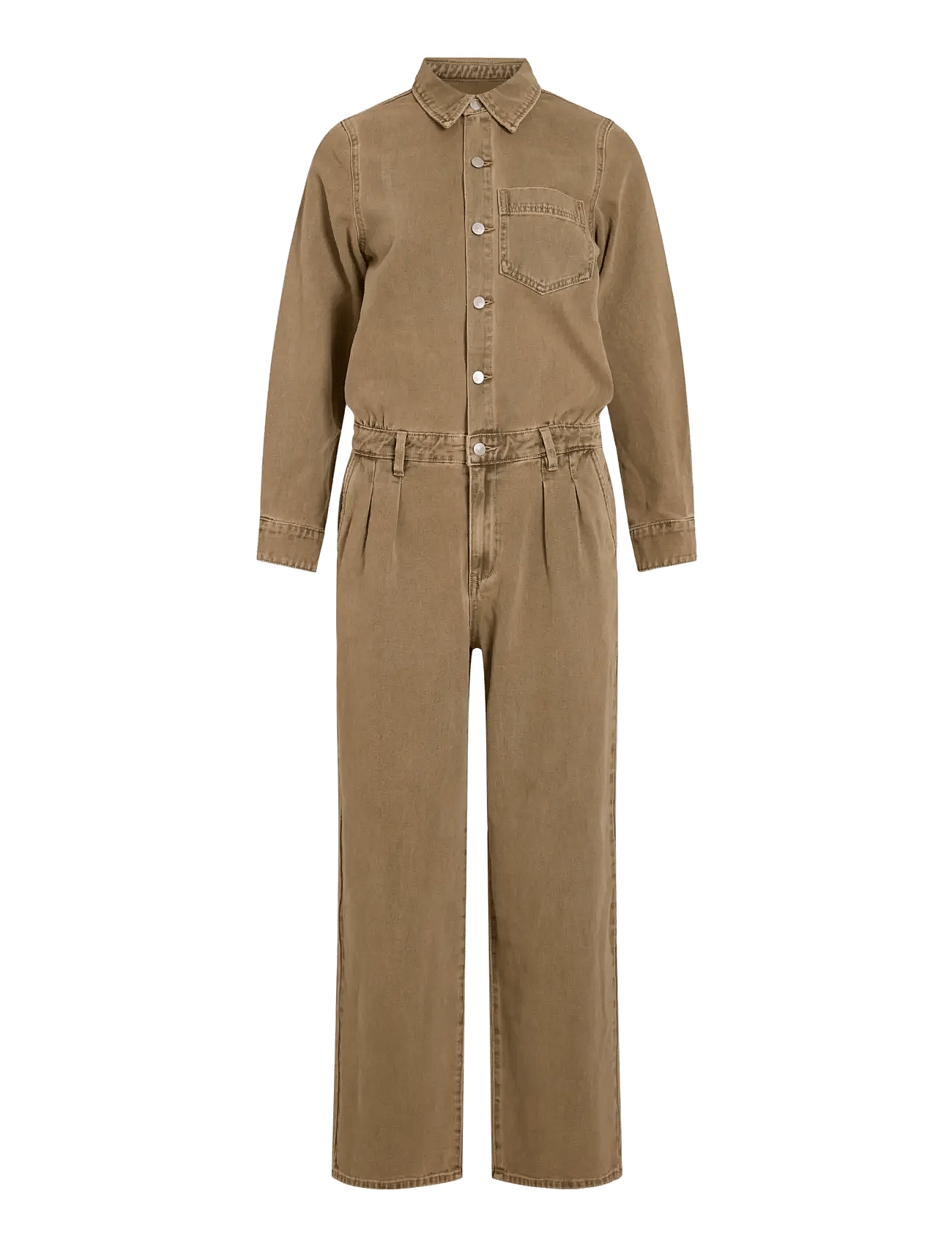 ROUGE EDIT | Roujolie Ls Denim Jumpsuit | 34 — produktbild