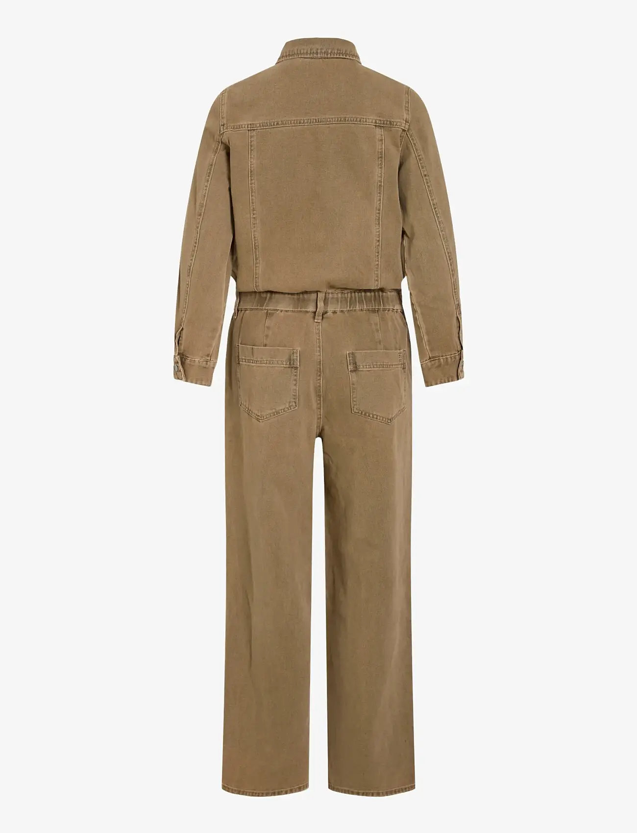 ROUGE EDIT - ROUJOLIE LS DENIM JUMPSUIT - buksedragter - petrified oak - 1