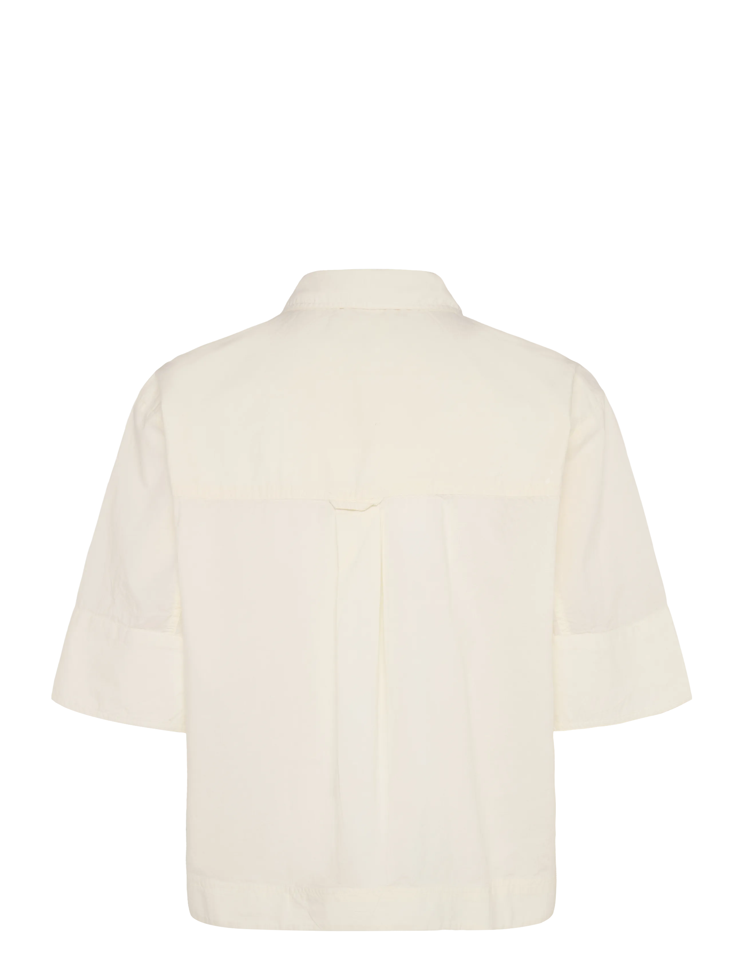 ROUGE EDIT - ROUNETTY 2/4 SHIRT - kurzärmlige hemden - birch - 2