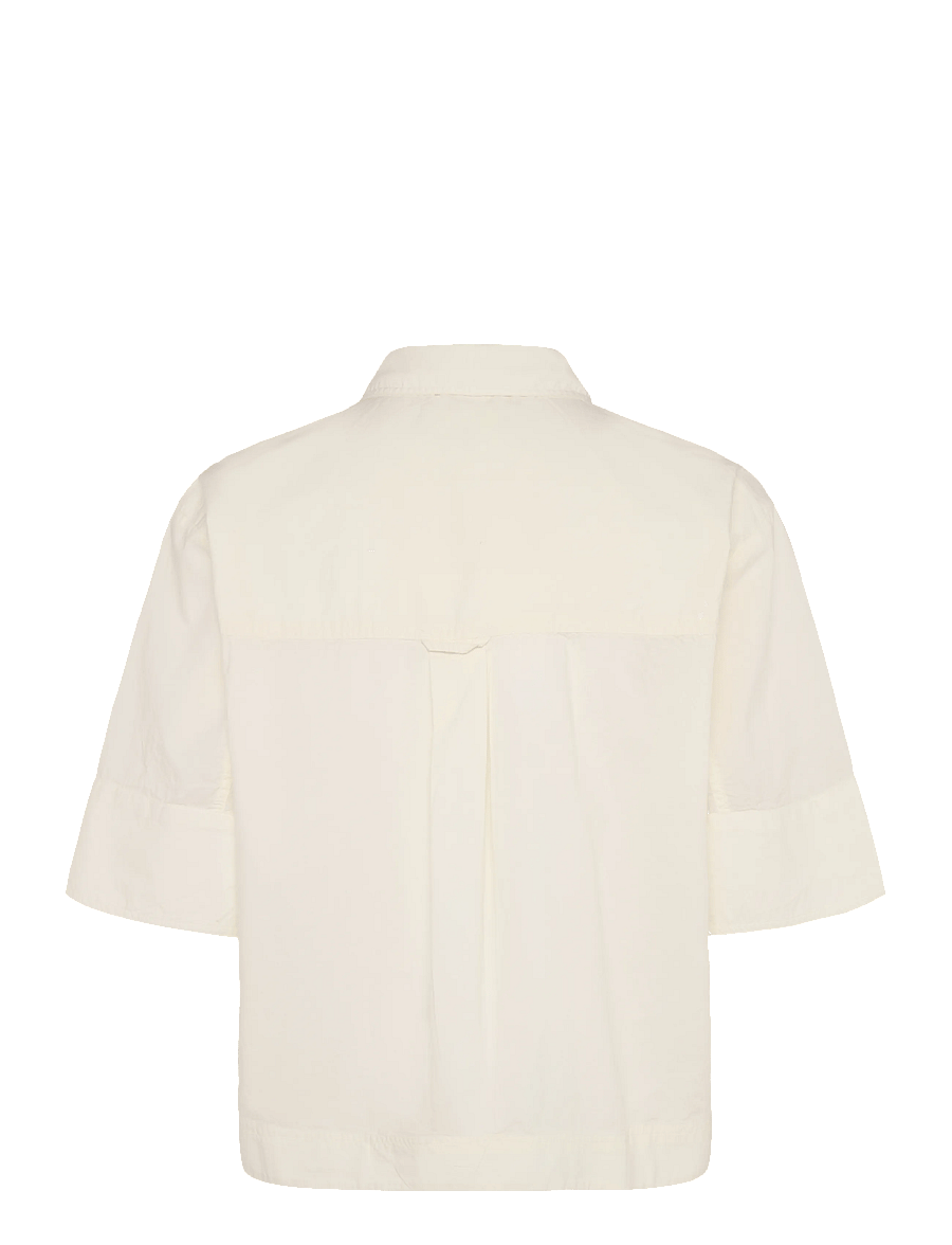 ROUGE EDIT - ROUNETTY 2/4 SHIRT - kurzärmlige hemden - birch - 2