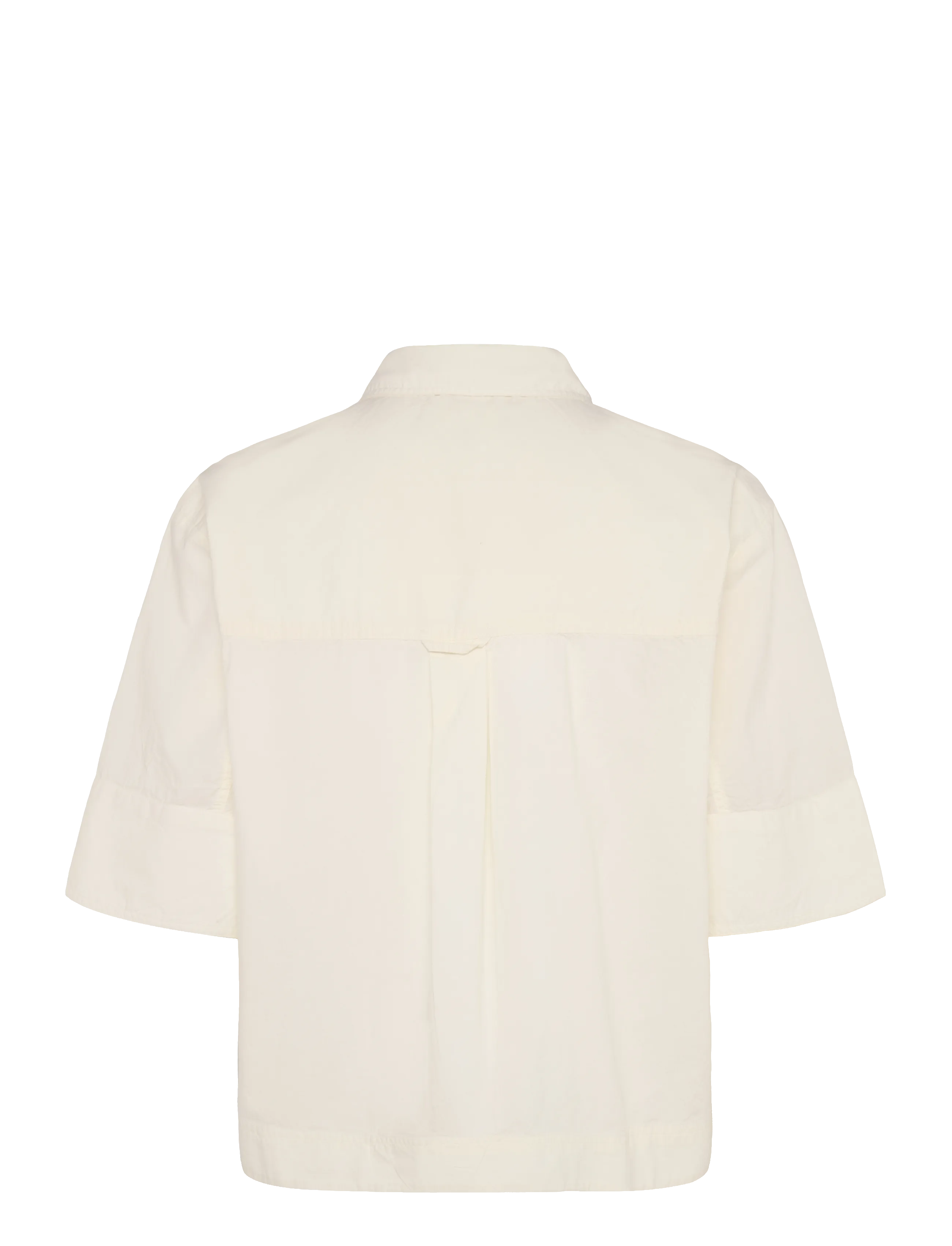 ROUGE EDIT - ROUNETTY 2/4 SHIRT - kurzärmlige hemden - birch - 2
