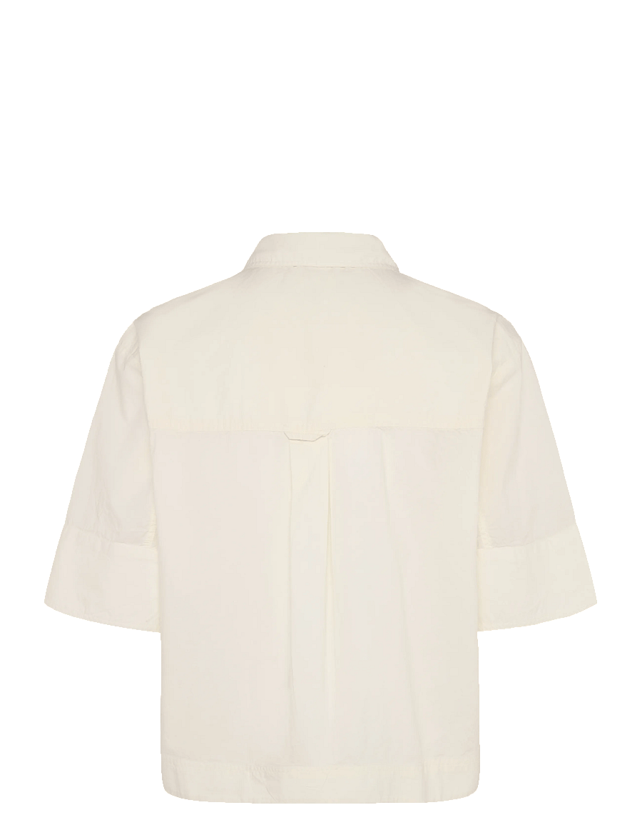 ROUGE EDIT - ROUNETTY 2/4 SHIRT - kurzärmlige hemden - birch - 2