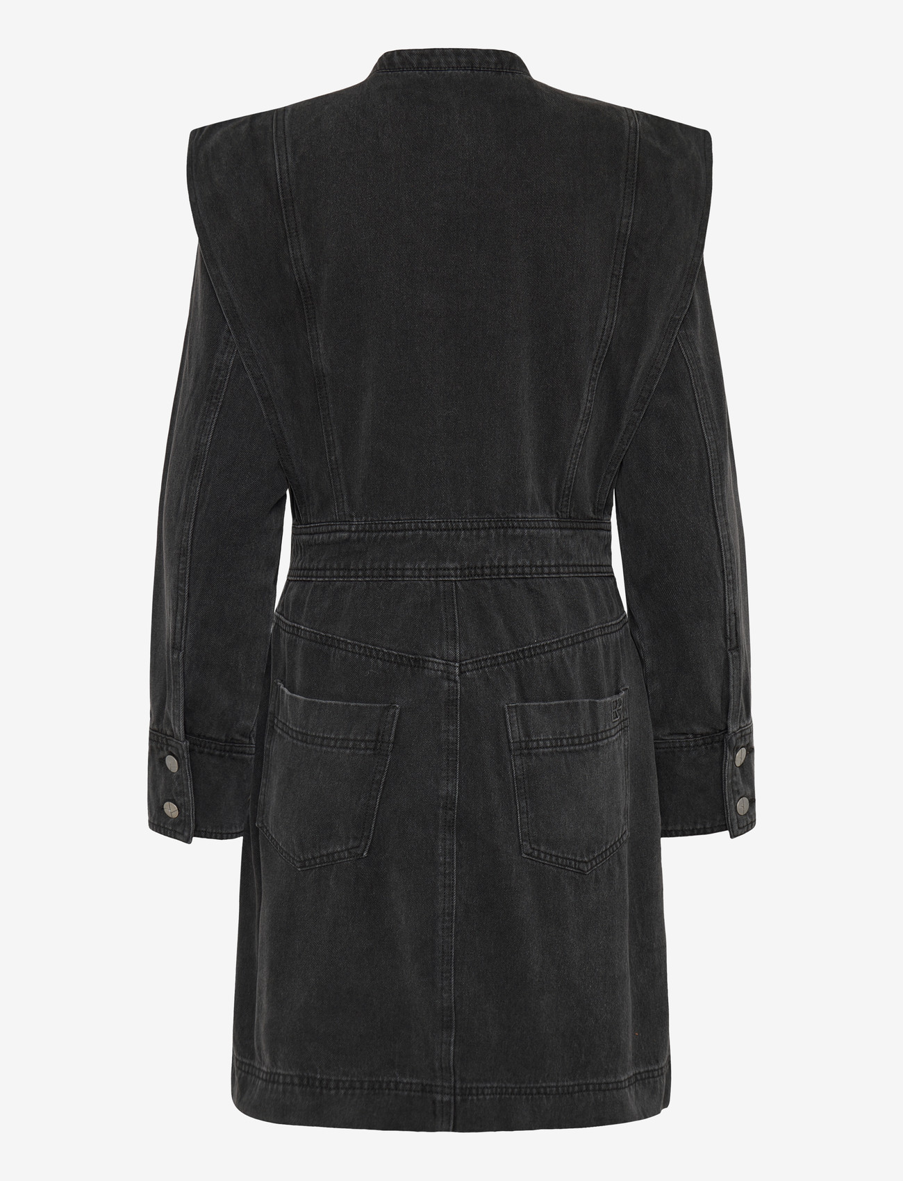 ROUGE EDIT - ROUMORA LS SHORT DENIM DRESS - meteorite - 1