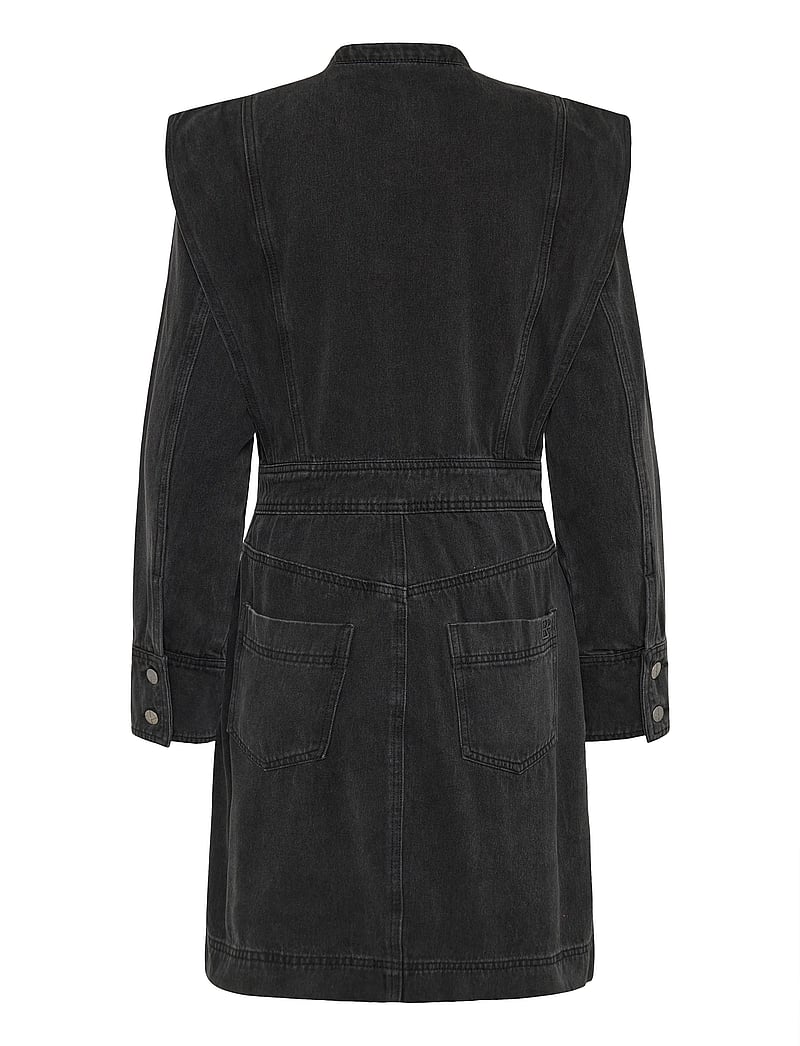 ROUGE EDIT - ROUMORA LS SHORT DENIM DRESS - meteorite - 1