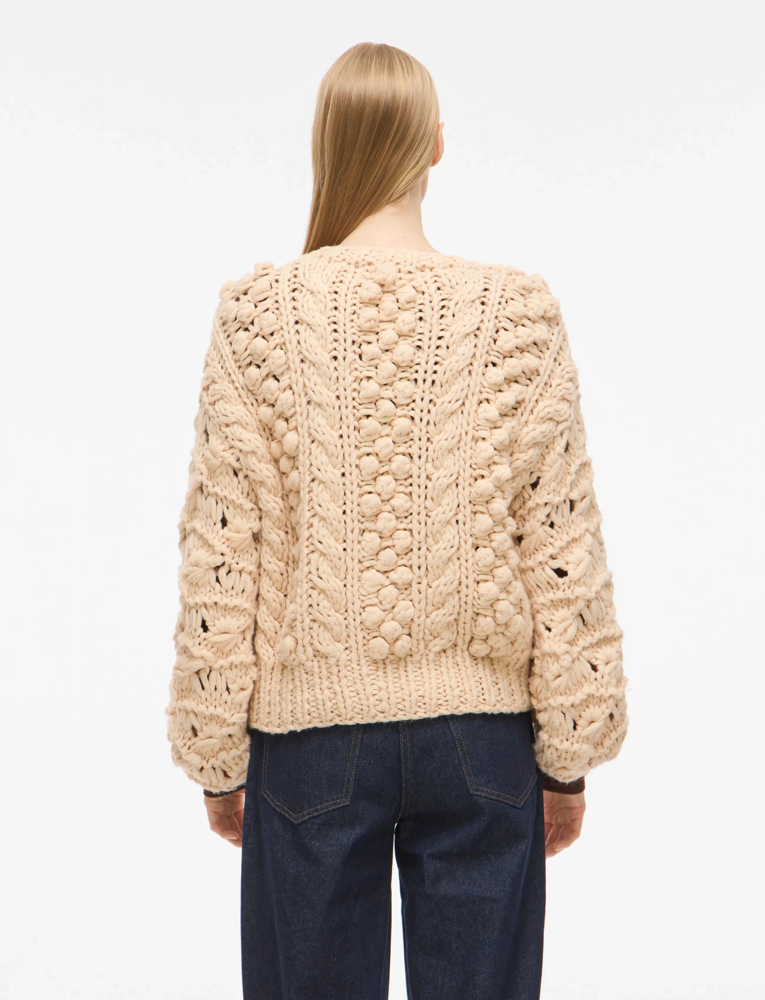 Rouamelia Ls V-Neck Cardigan 2