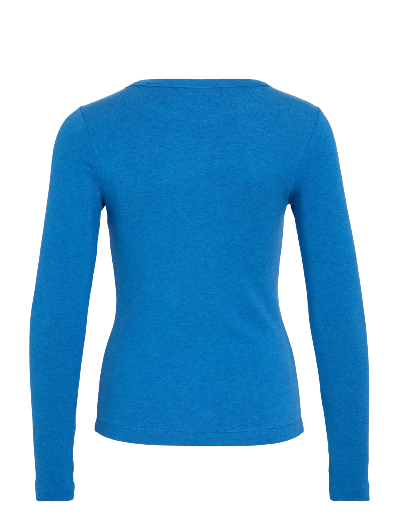 ROUGE EDIT - ROUMAPLE L/S O-NECK TEE/2 - langärmlige tops - directoire blue - 2