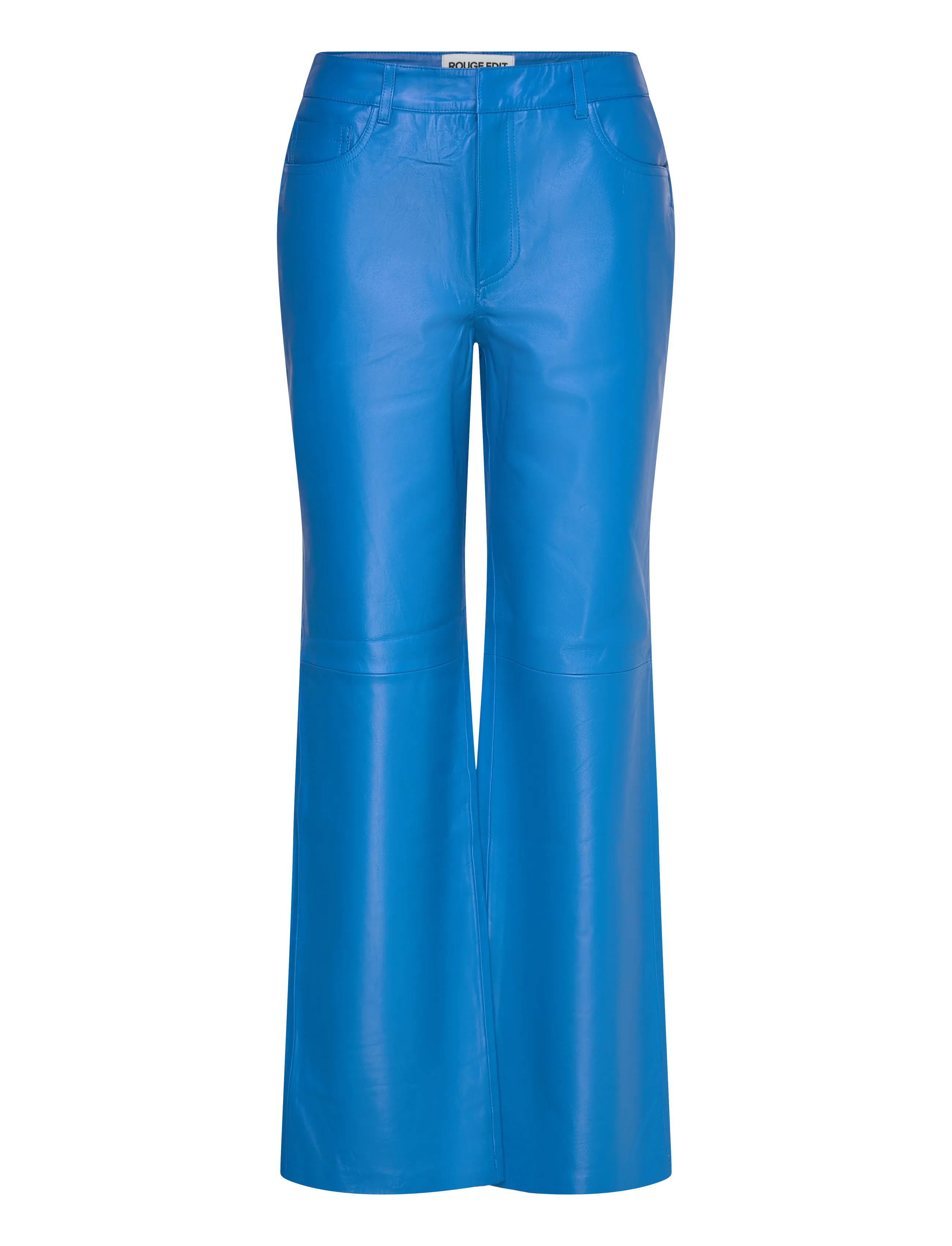 ROUCARREY RW S/F LEATHER TROUSERS - DIRECTOIRE BLUE