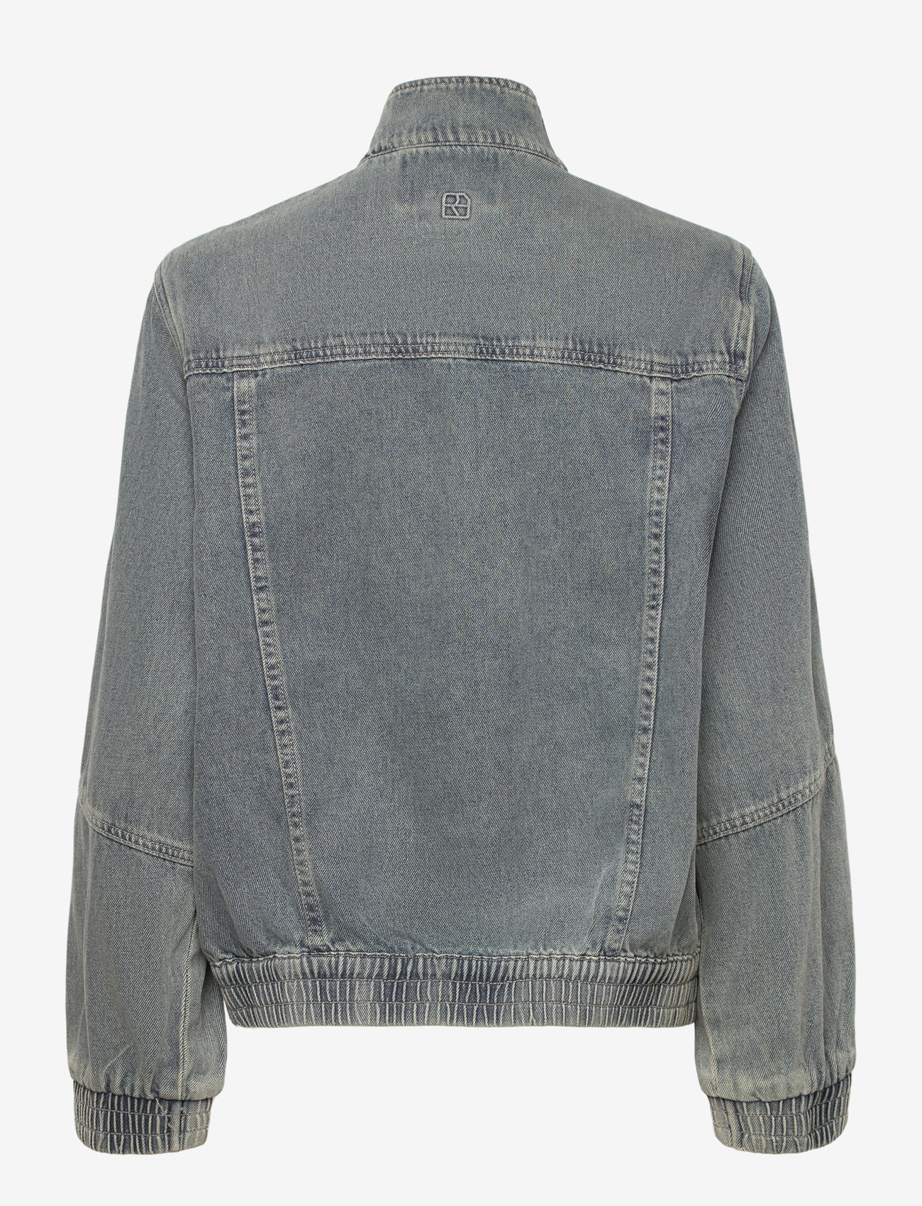 ROUGE EDIT - ROUVIVIAN L/S DENIM JACKET/PF - forårsjakker - light blue denim - 1