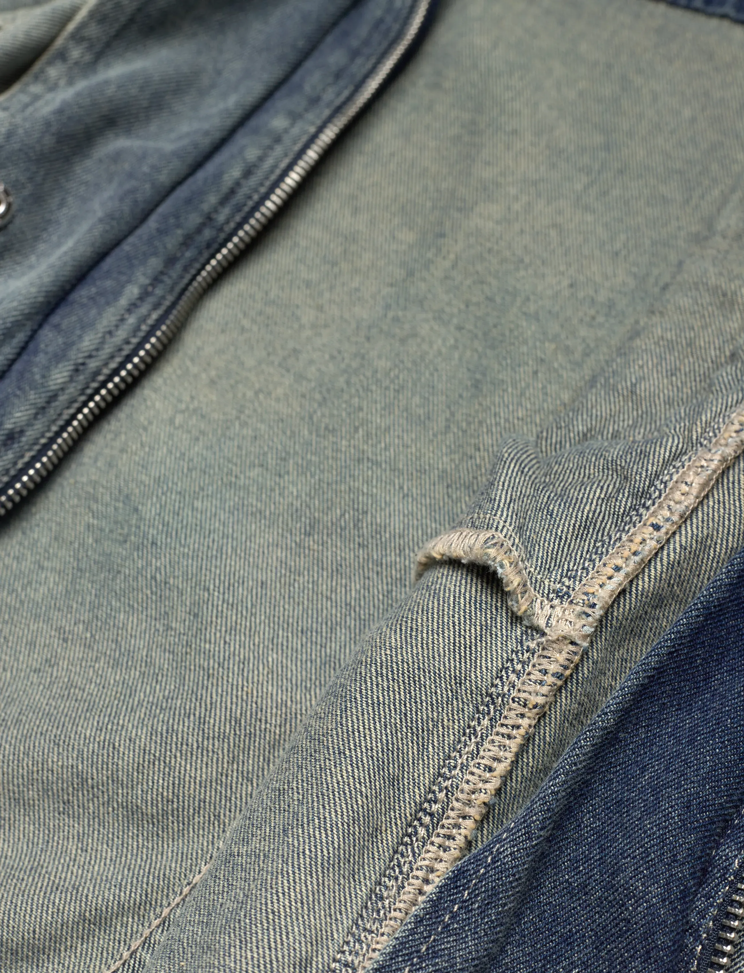 ROUGE EDIT - ROUVIVIAN L/S DENIM JACKET/PF - light blue denim - 5