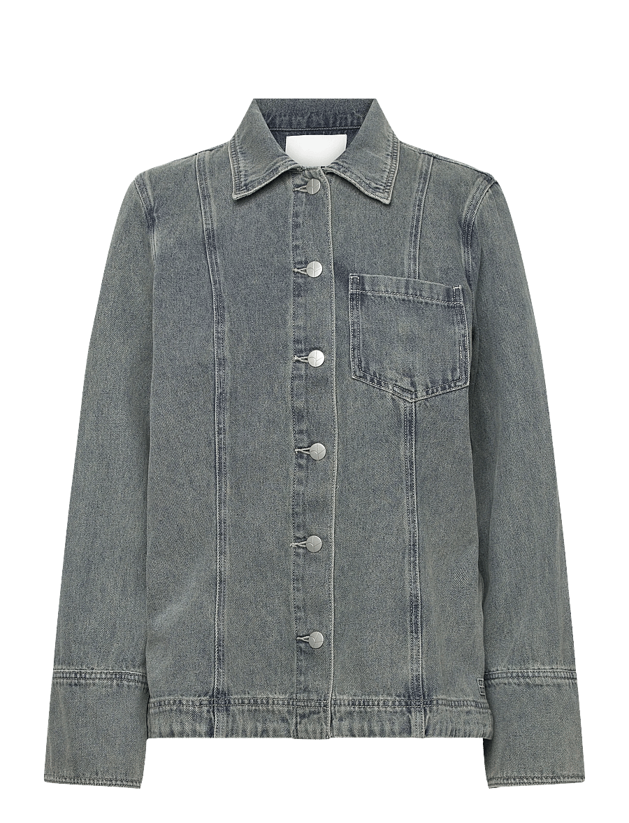 ROUGE EDIT - ROUVIVIAN L/S DENIM SHIRT - jeanshemden - light blue denim - 1