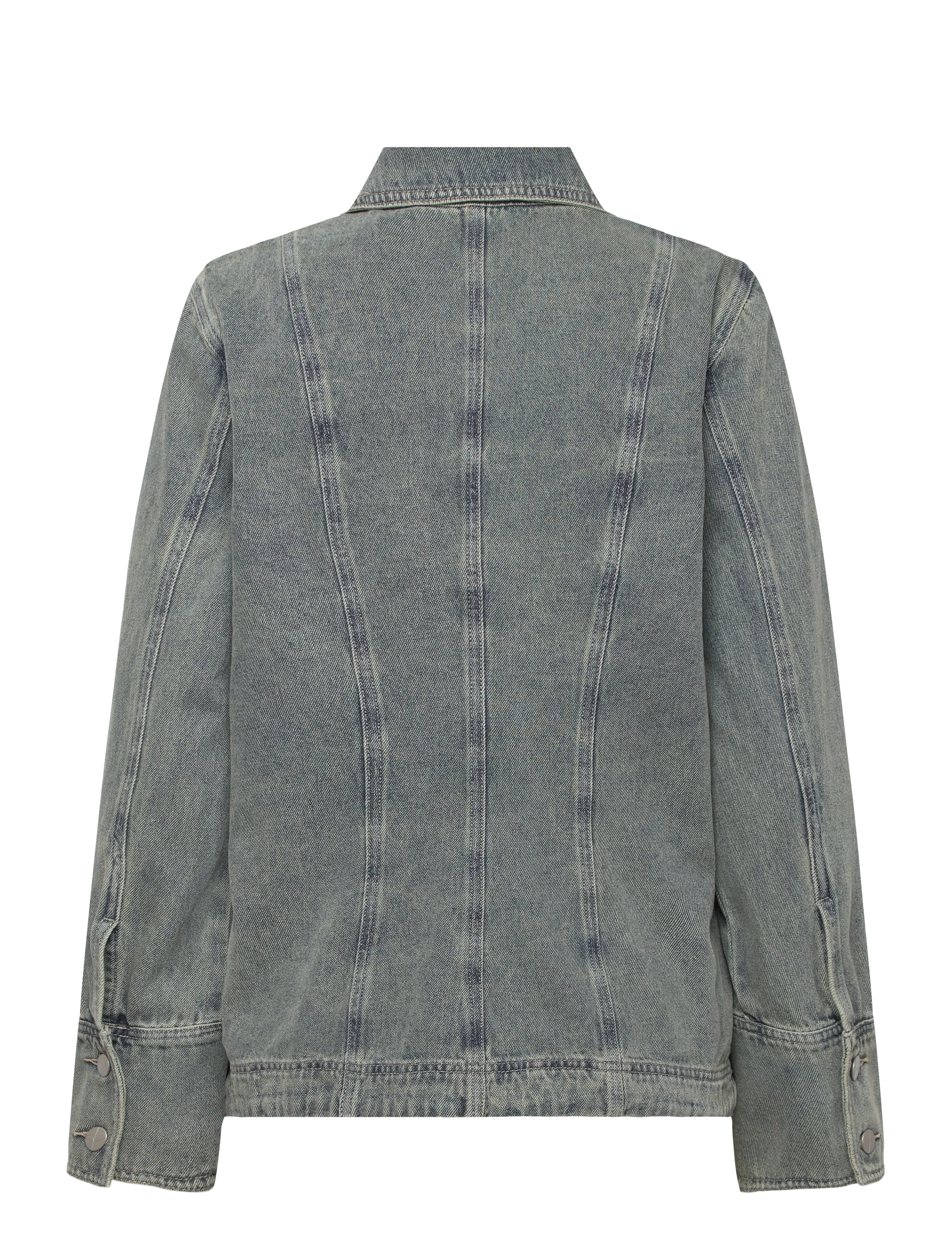 ROUGE EDIT - ROUVIVIAN L/S DENIM SHIRT - denimskjorter - light blue denim - 2