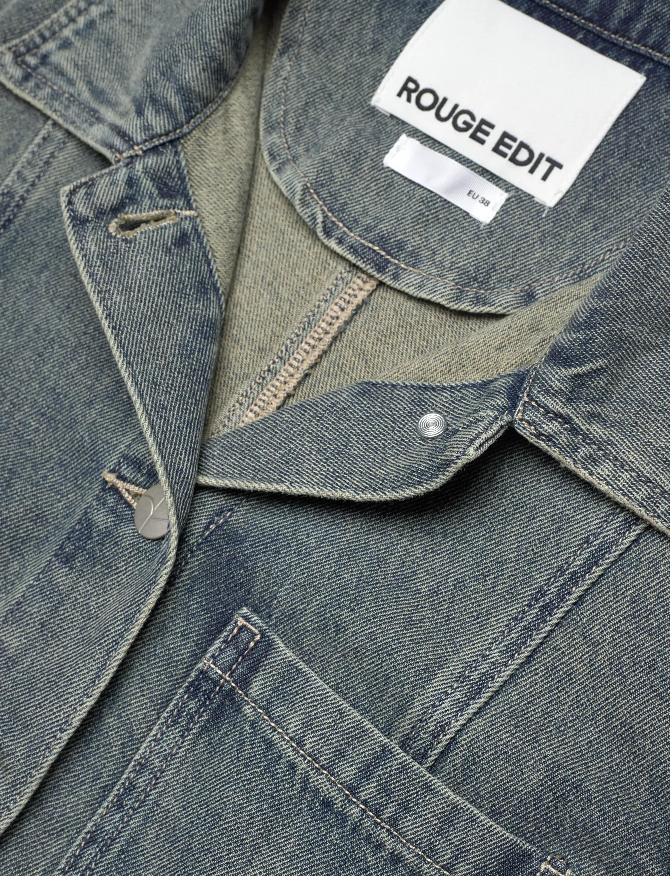 ROUGE EDIT - ROUVIVIAN L/S DENIM SHIRT - denimskjorter - light blue denim - 3