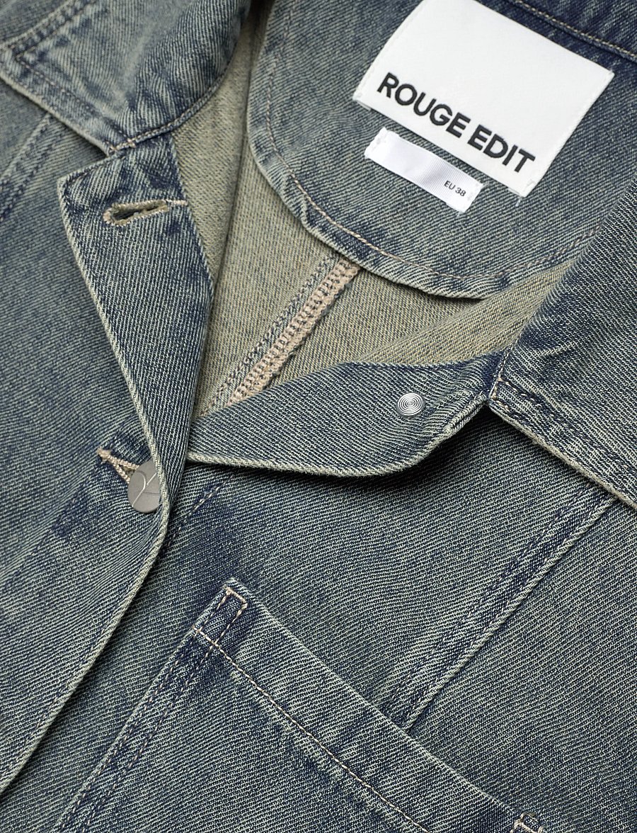 ROUGE EDIT - ROUVIVIAN L/S DENIM SHIRT - jeanshemden - light blue denim - 3