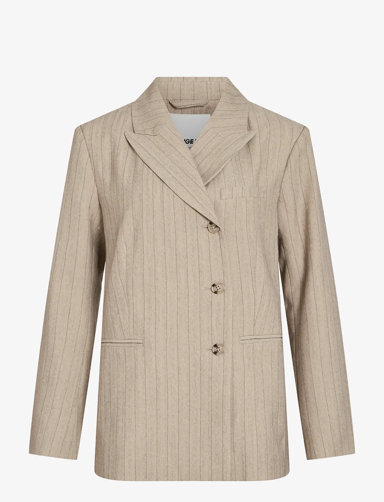 ROUGE EDIT - ROUSAGA L/S DB BLAZER - festtøj til outletpriser - feather gray - 1