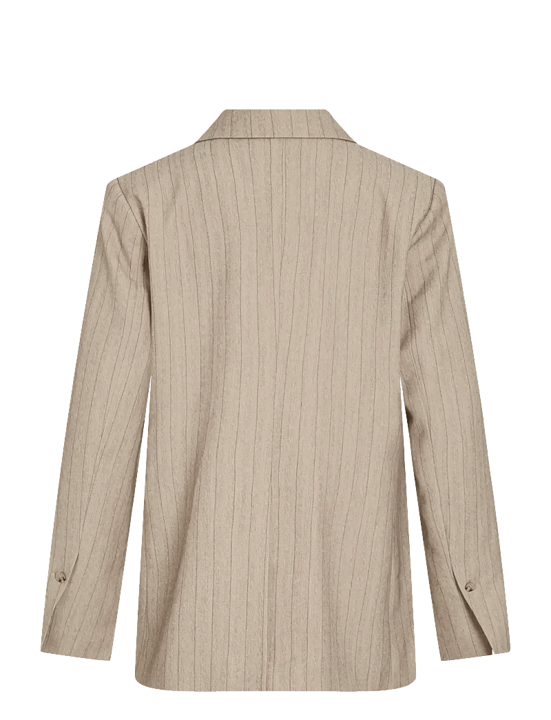 ROUGE EDIT - ROUSAGA L/S DB BLAZER - dobbeltradede blazere - feather gray - 2