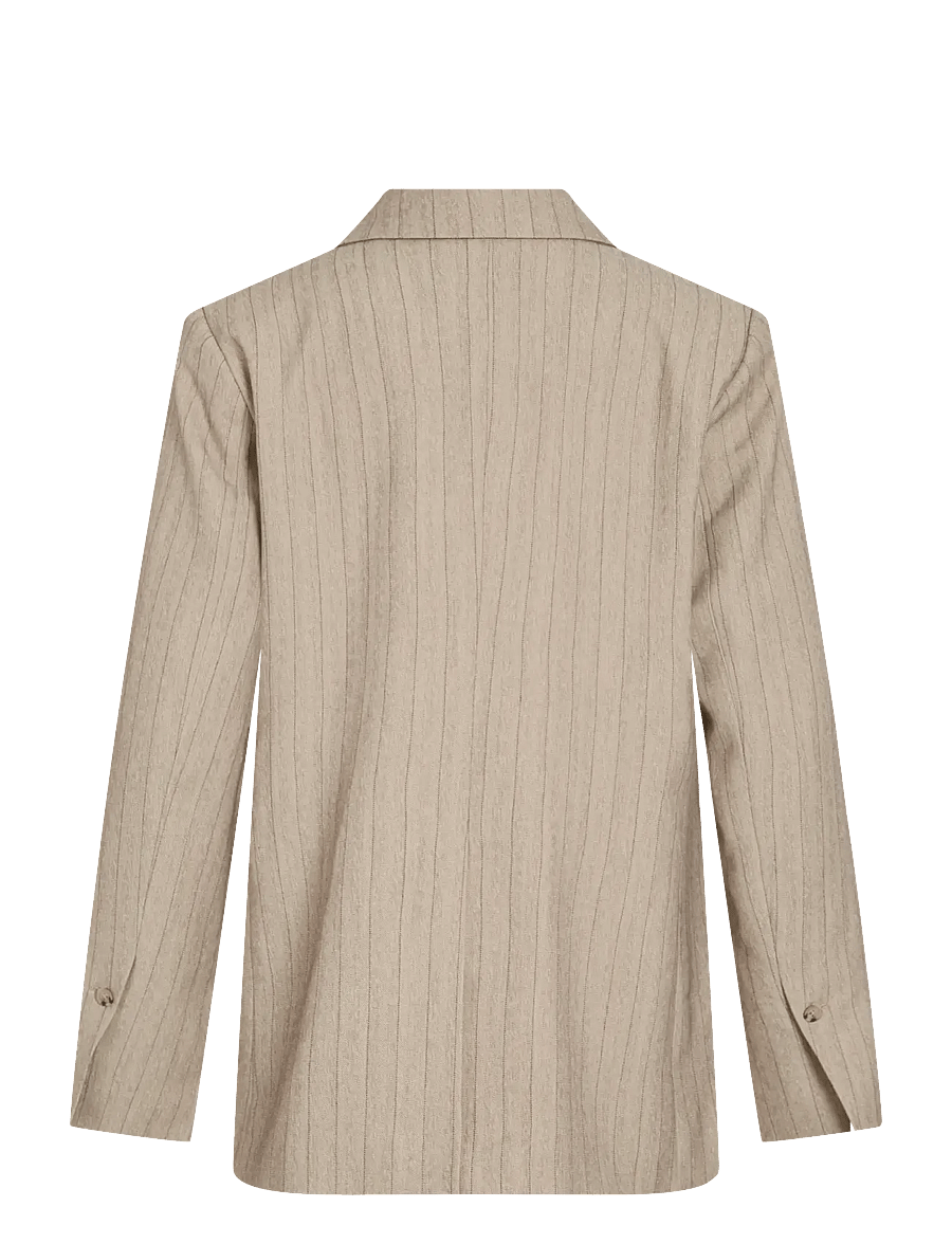 ROUGE EDIT - ROUSAGA L/S DB BLAZER - dobbeltradede blazere - feather gray - 2