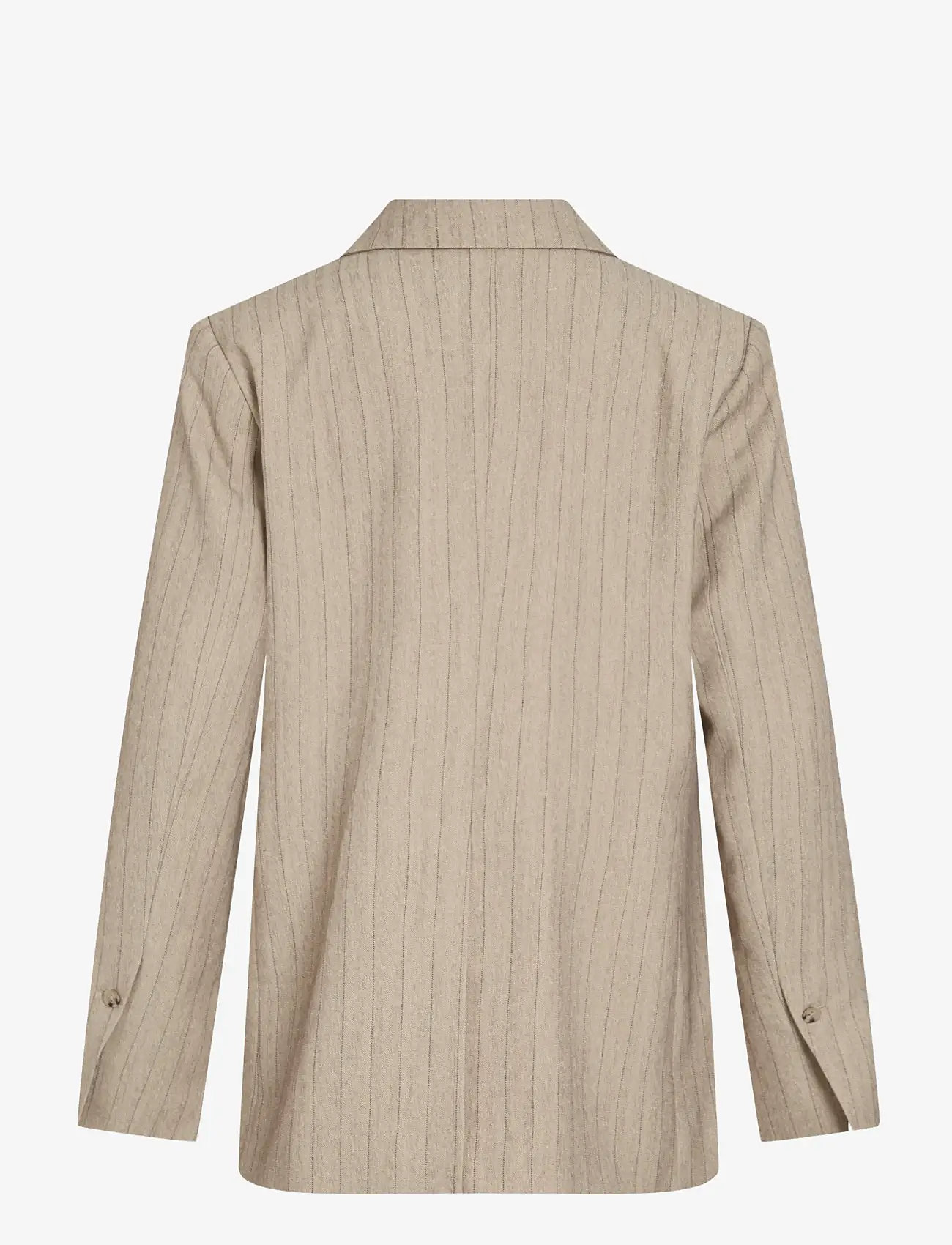 ROUGE EDIT - ROUSAGA L/S DB BLAZER - festtøj til outletpriser - feather gray - 3