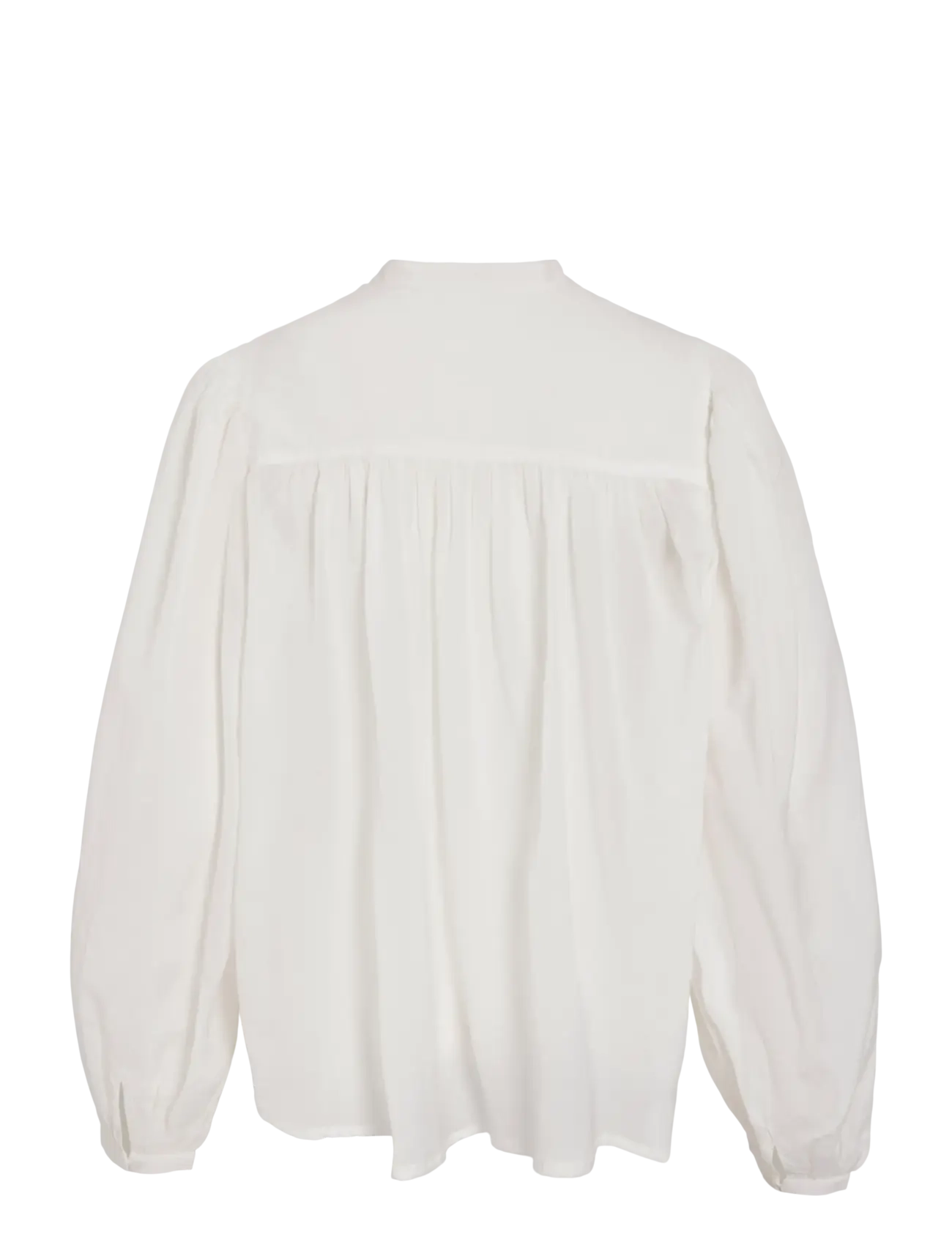 ROUGE EDIT - ROUSALLY L/S CHINA COLLAR SHIRT - langärmlige hemden - cloud dancer - 2