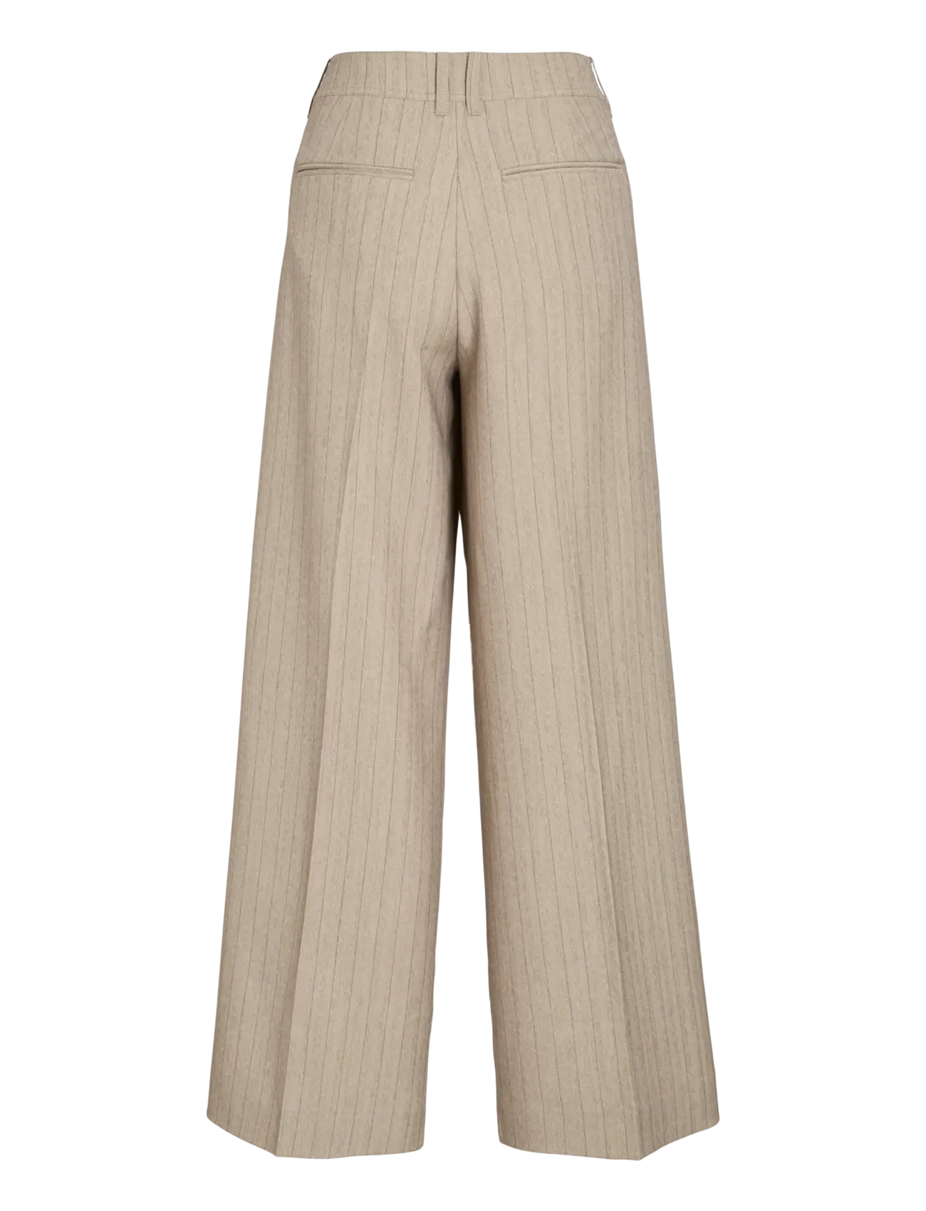 ROUGE EDIT - ROUSAGA RW W/F F/L TROUSER - hosen mit weitem bein - feather gray - 2