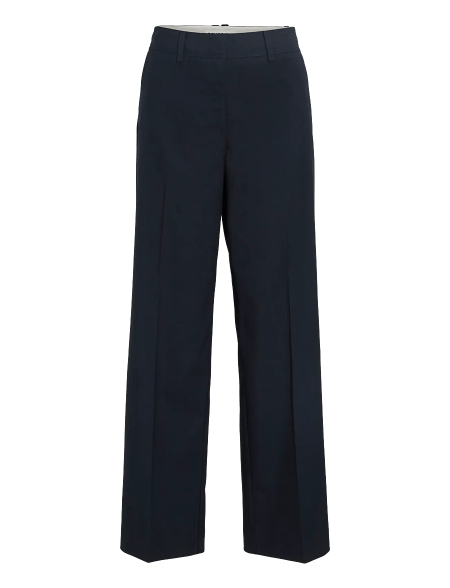 ROUGE EDIT - ROUHANNA RW F/L FLARED TROUSER - flare bukser - sky captain - 1