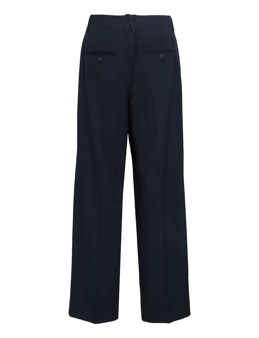 ROUGE EDIT - ROUHANNA RW F/L FLARED TROUSER - flare bukser - sky captain - 2