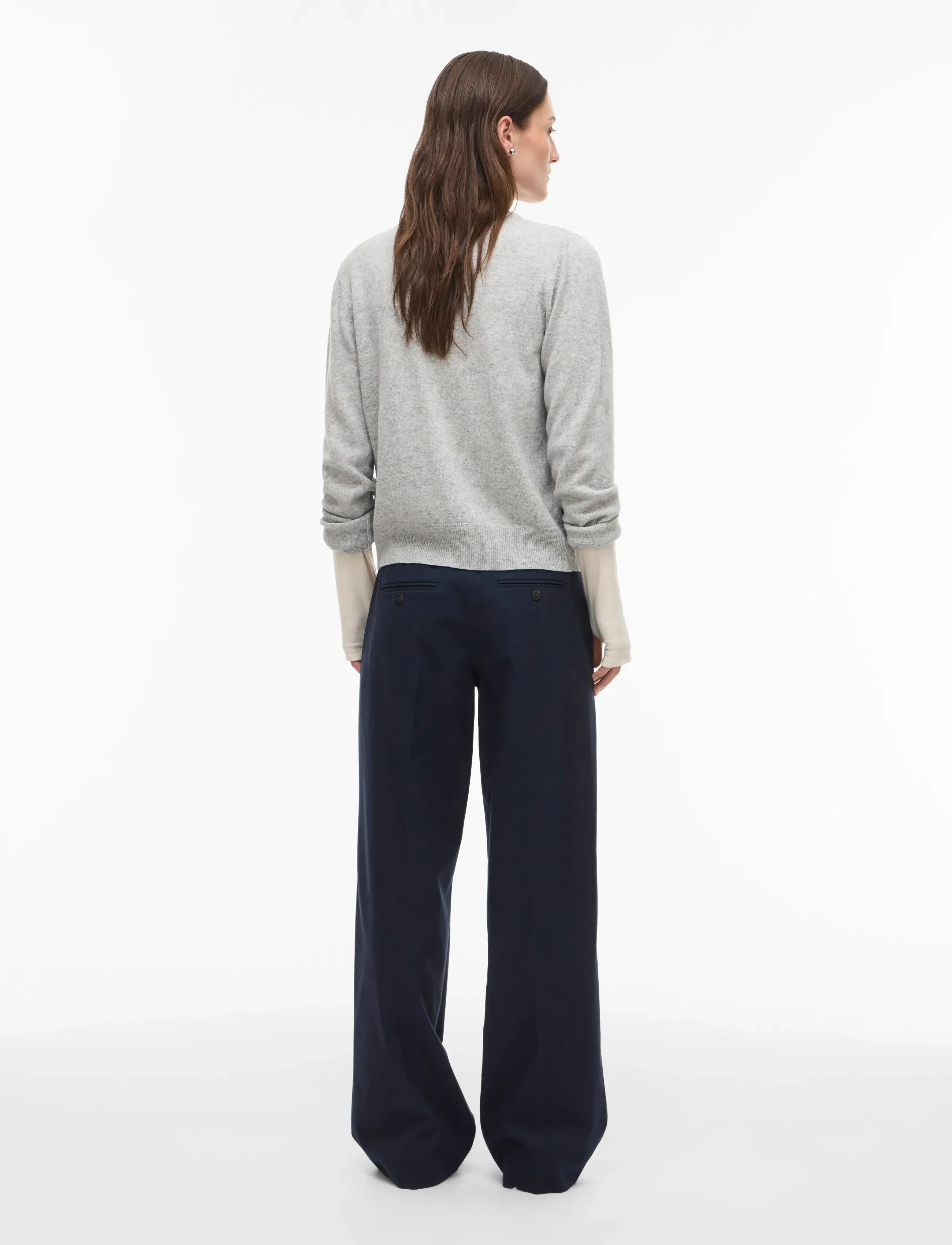 ROUGE EDIT Rouhanna Rw F/L Flared Trouser kostymbyxor dam – bild 2