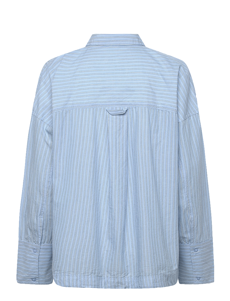 ROUGE EDIT - ROUINGRID L/S OVERSIZED SHIRT - langærmede skjorter - clear sky - 2