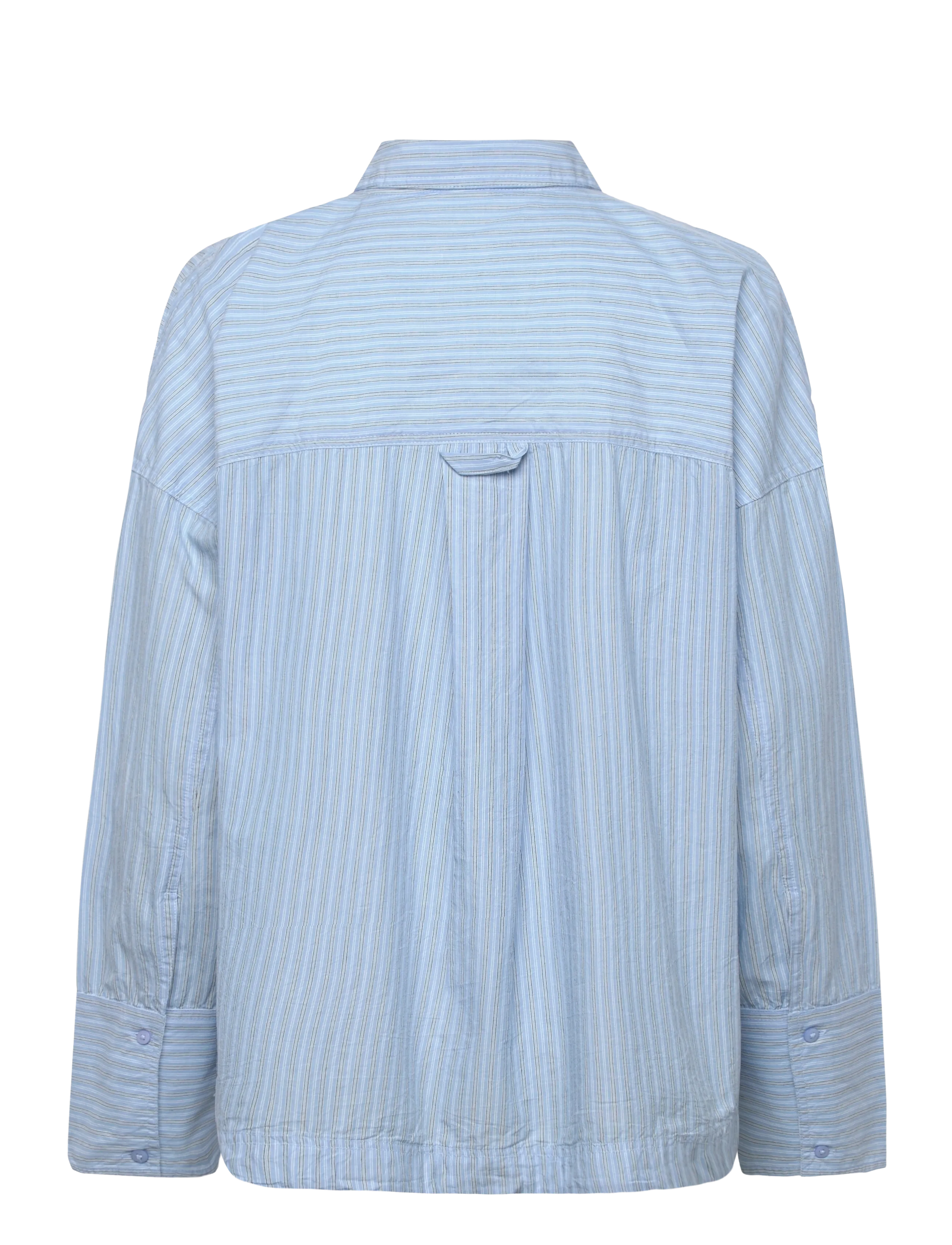 ROUGE EDIT - ROUINGRID L/S OVERSIZED SHIRT - pikkade varrukatega särgid - clear sky - 2