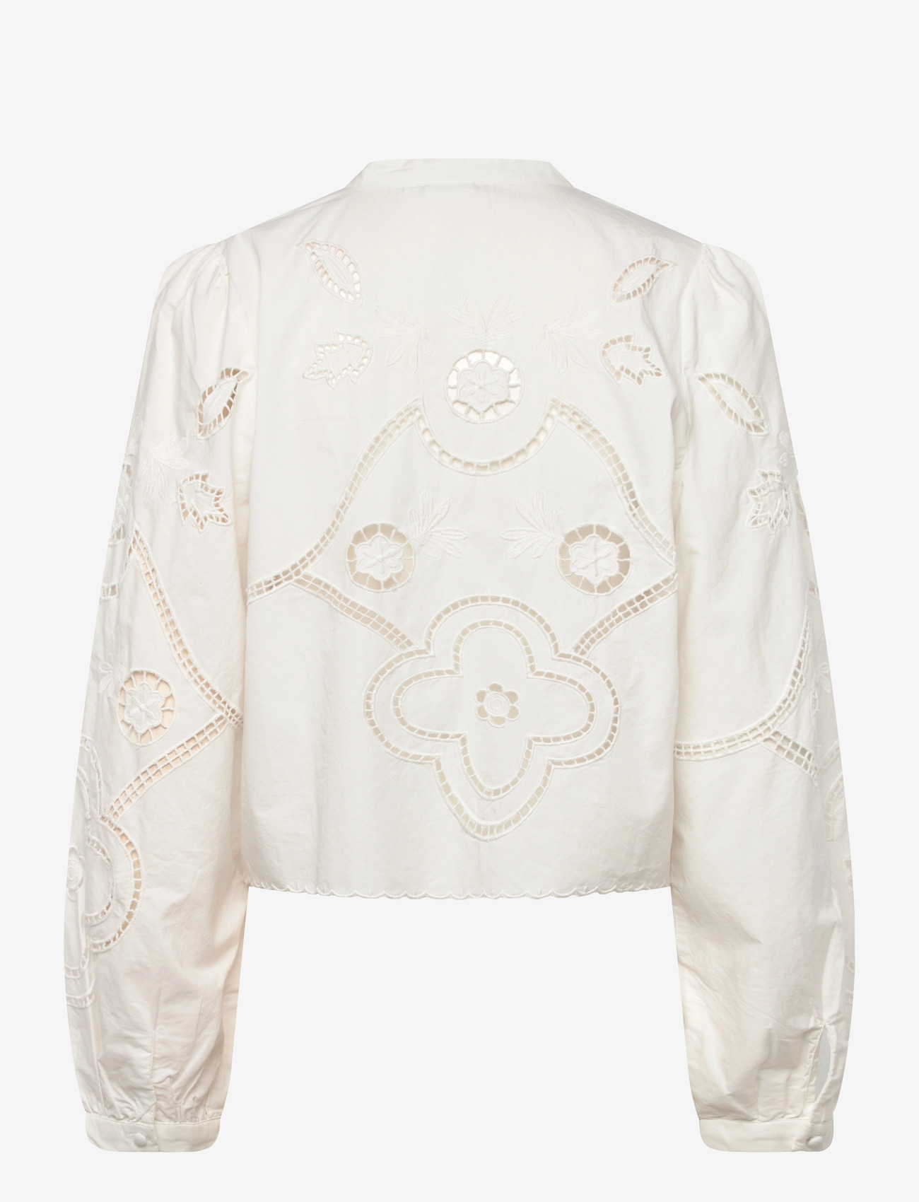 ROUGE EDIT - ROUCARIN L/S O-NECK TOP/PF/1 - langärmlige hemden - cloud dancer - 2