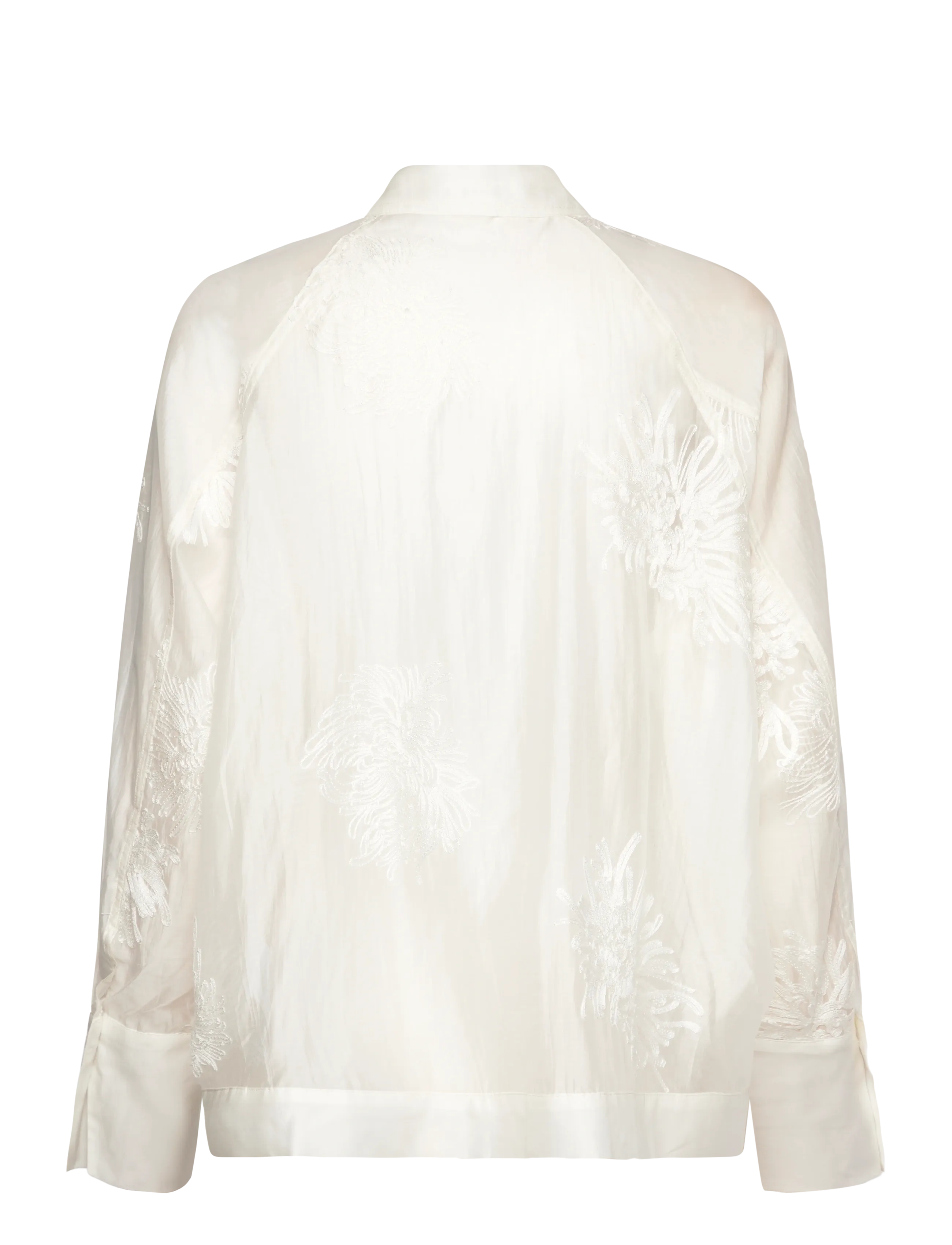 ROUGE EDIT - ROUVANNA L/S OVERSIZE SHIRT/2 - langærmede skjorter - cloud dancer - 2