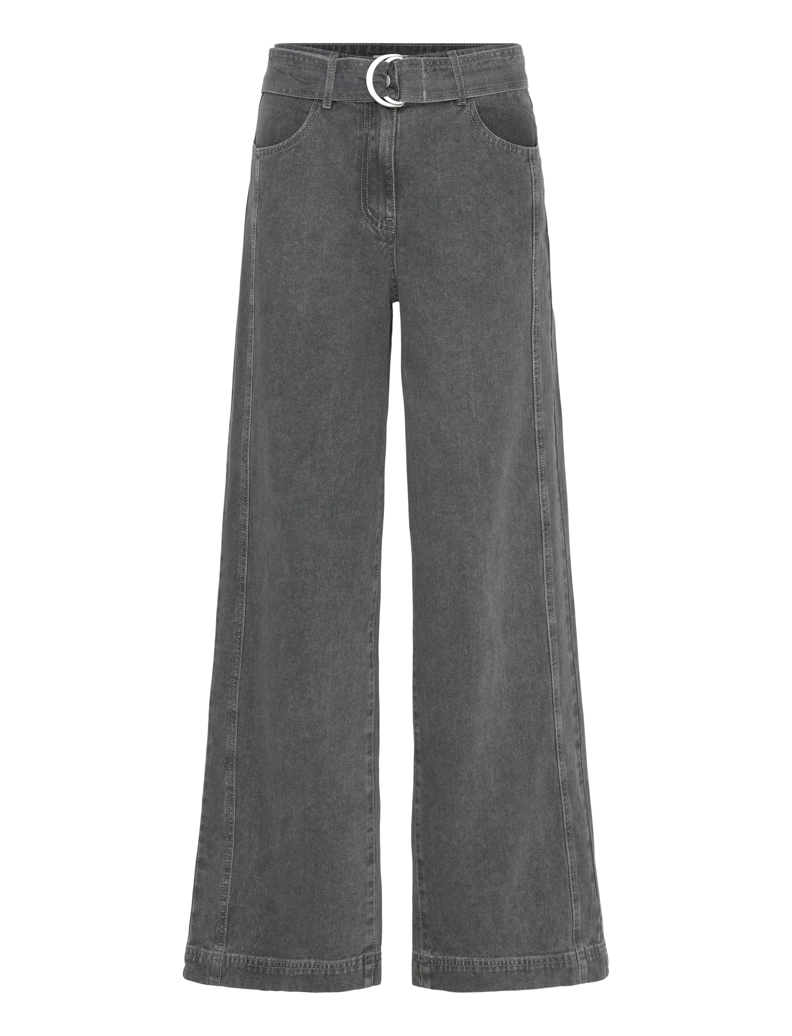 ROUGE EDIT ROUASTA RW F/F WF JEANS - ROUGE EDIT - LIGHT GREY DENIM / grey
