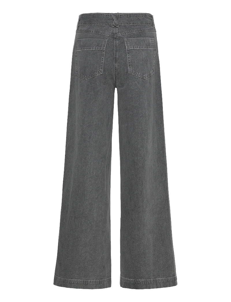 ROUGE EDIT - ROUASTA RW F/F WF JEANS - brede jeans - light grey denim - 1