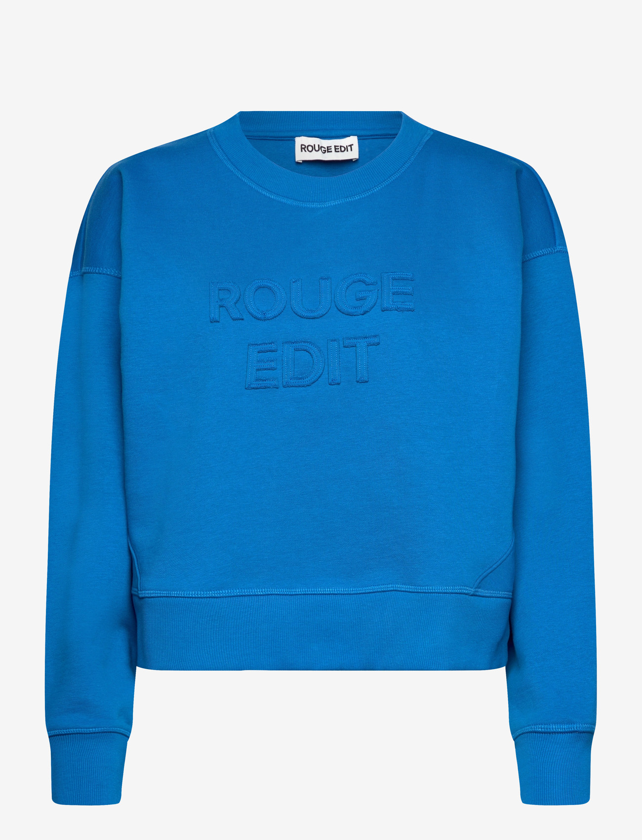 ROUGE EDIT - ROUFRIDA L/S O-NECK SWEAT/PF/1 - vardagsstil - directoire blue - 0