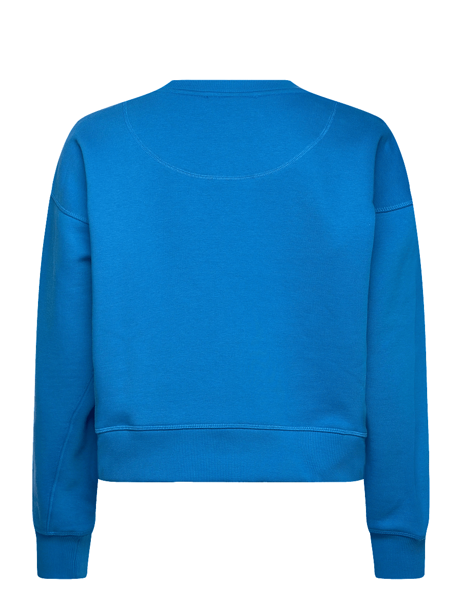 ROUGE EDIT - ROUFRIDA L/S O-NECK SWEAT/1 - hverdags stil - directoire blue - 2
