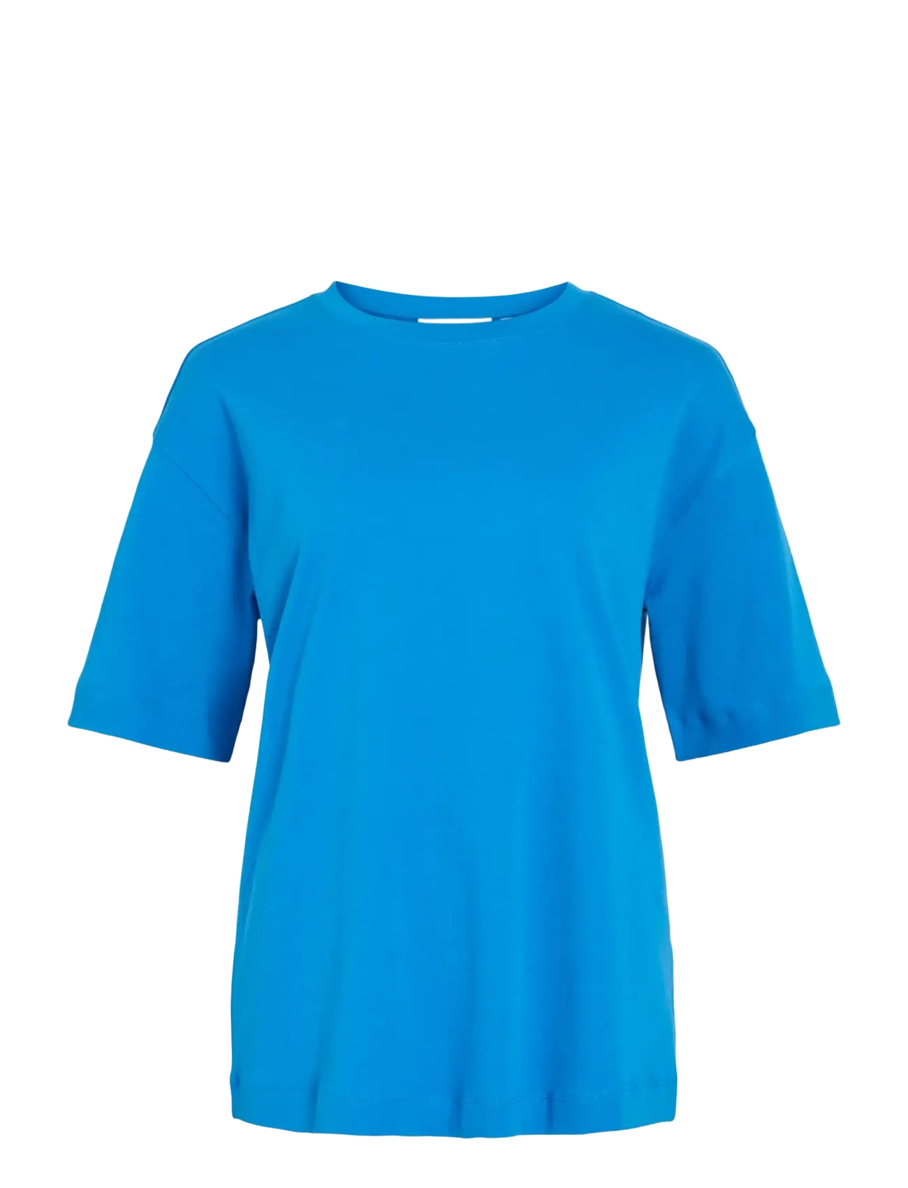 ROUGE EDIT ROUNIMA 2/4 O-NECK OVERSIZED TEE - Vêtements - DIRECTOIRE BLUE / blue