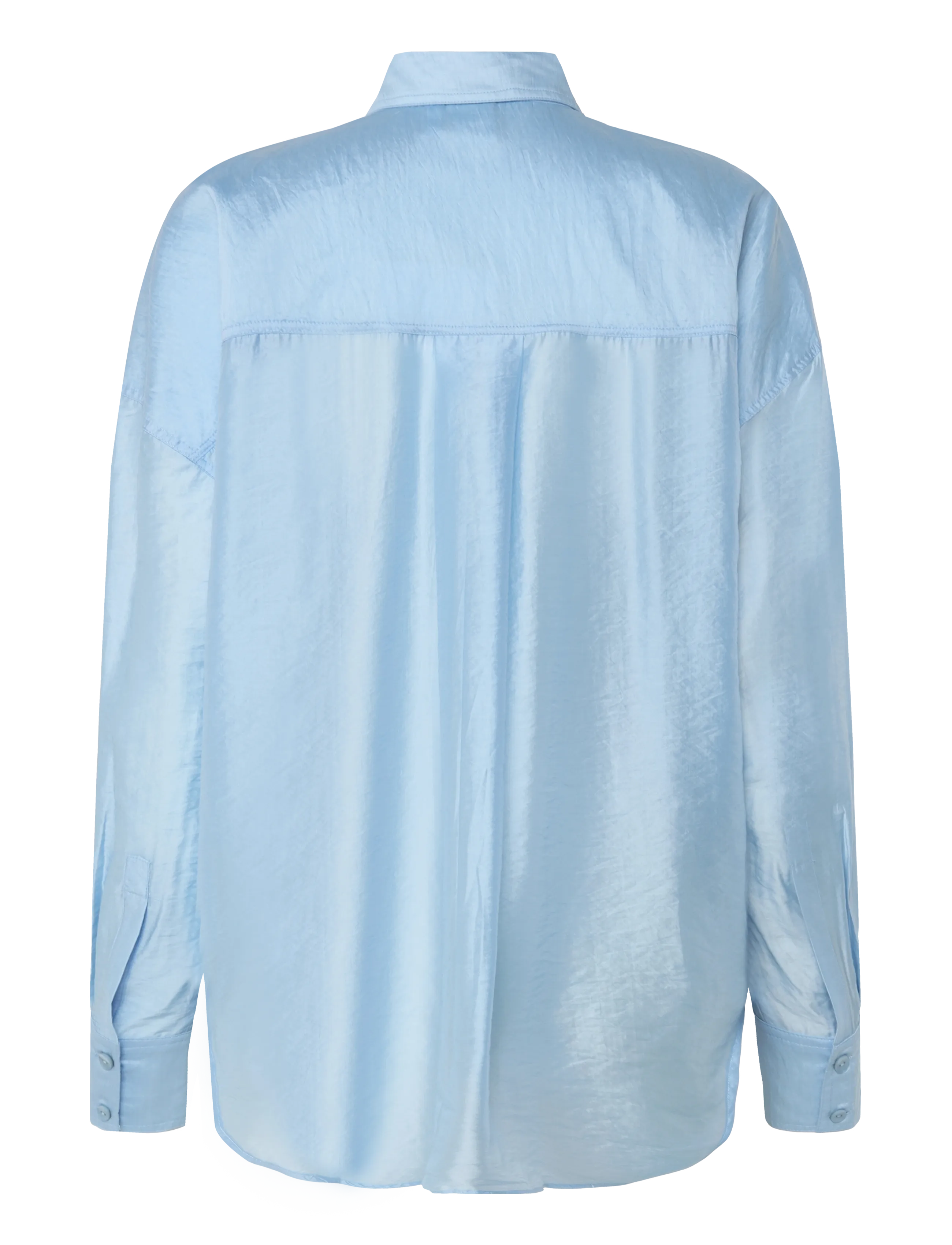 ROUGE EDIT - ROUALININE L/S OVESIZED SHIRT - marškiniai ilgomis rankovėmis - clear sky - 1
